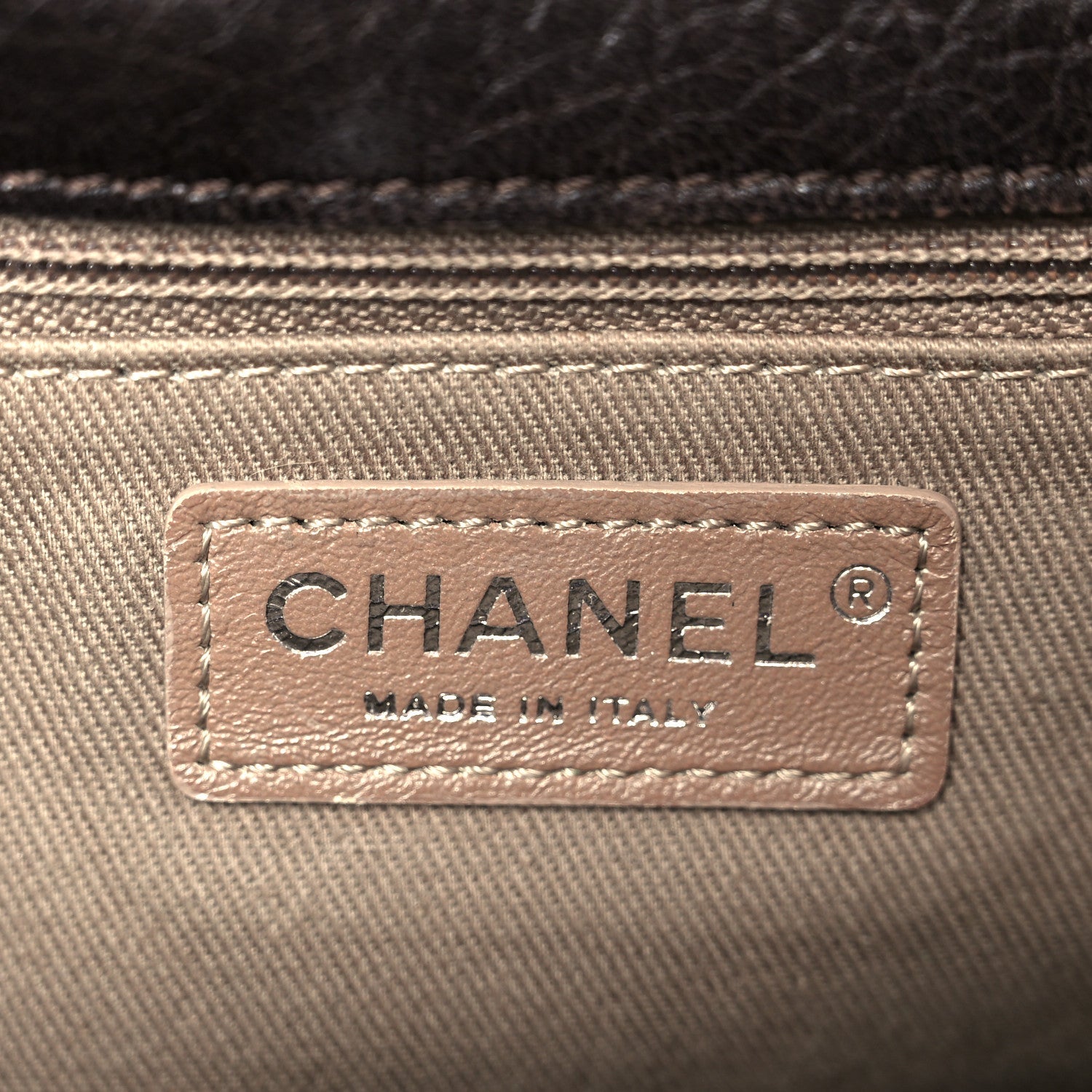 Calfskin Lambskin Studded Paris Dallas Texan Flap Brown Black