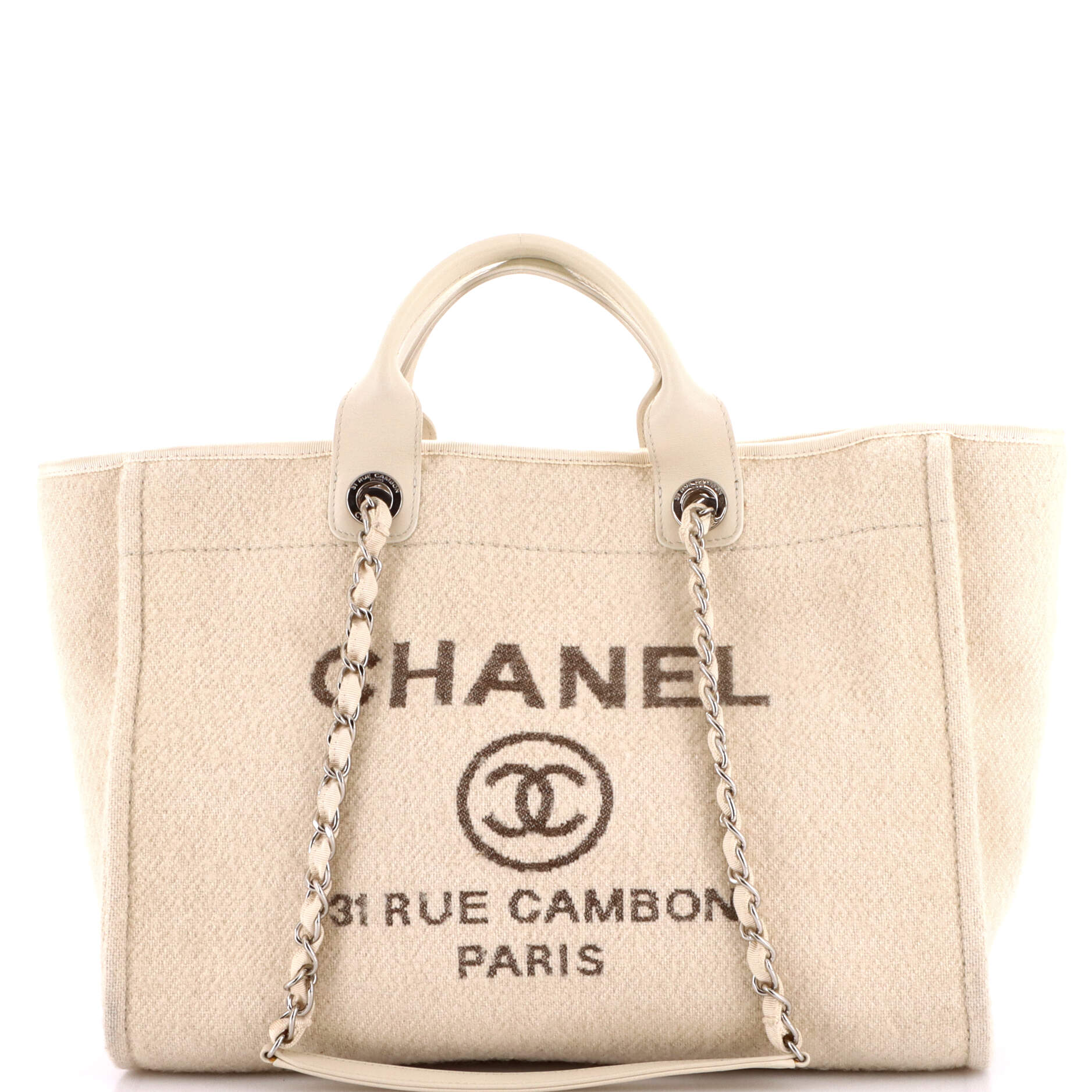 Deauville Tote Mixed Fibers Medium