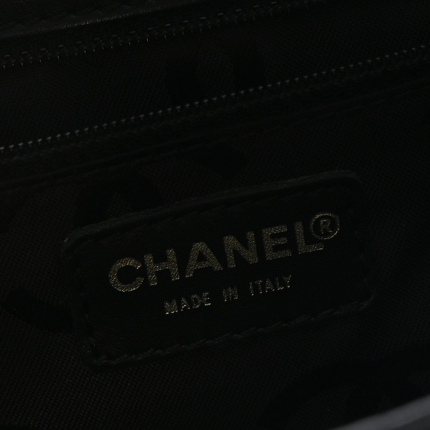 Calfskin Wild Stitch Tote Black