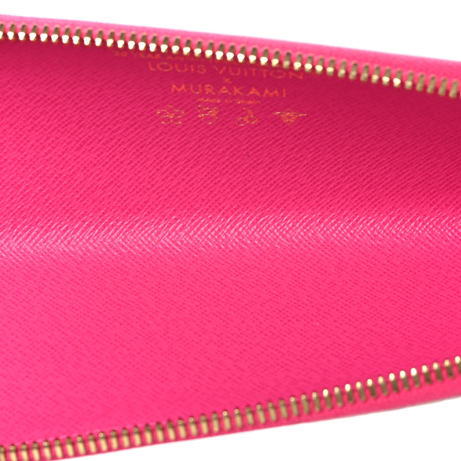 LV X TM Monogram Multicolor Charlotte Pencil Pouch Fuchsia
