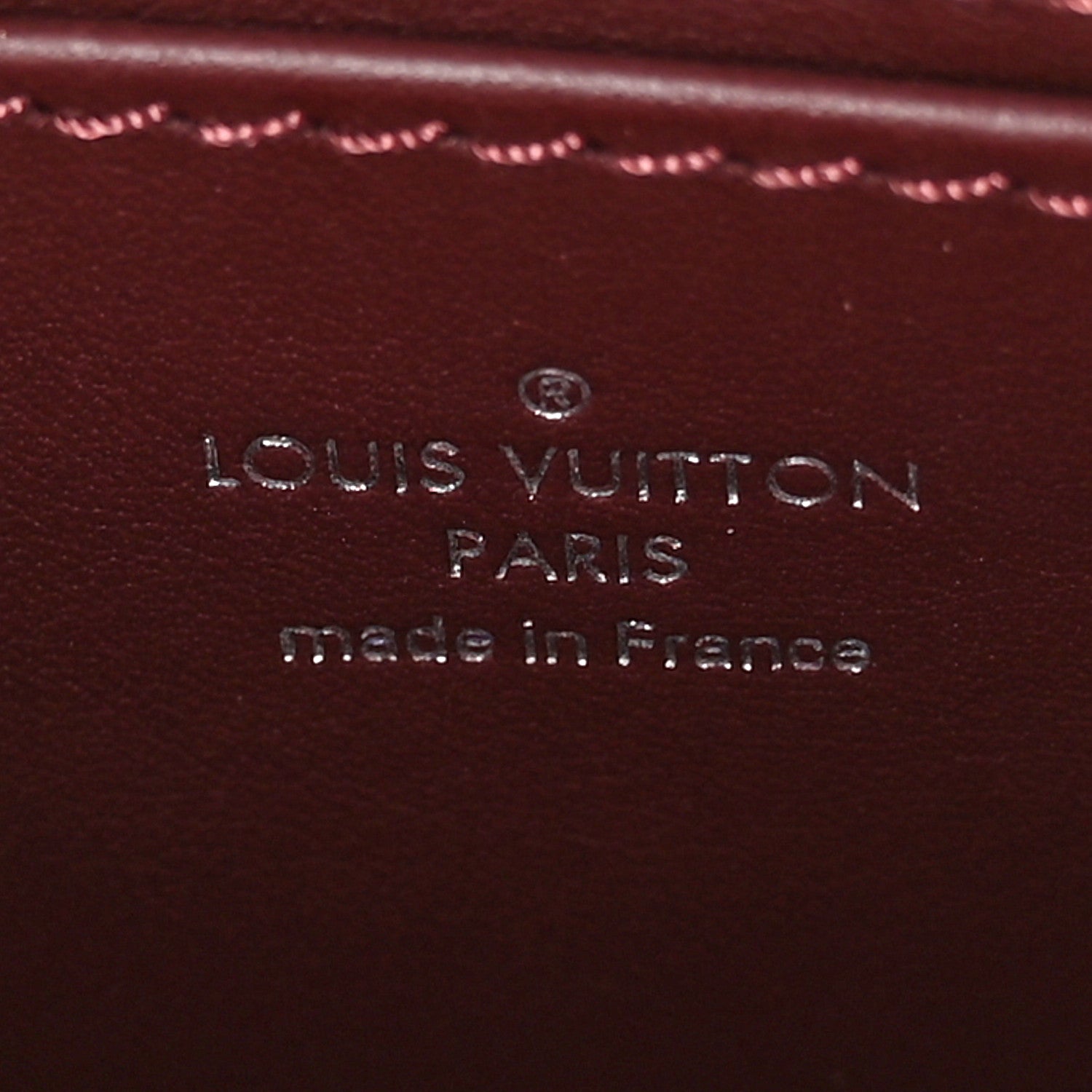 Lambskin Malletage GO-14 PM NM Bordeaux