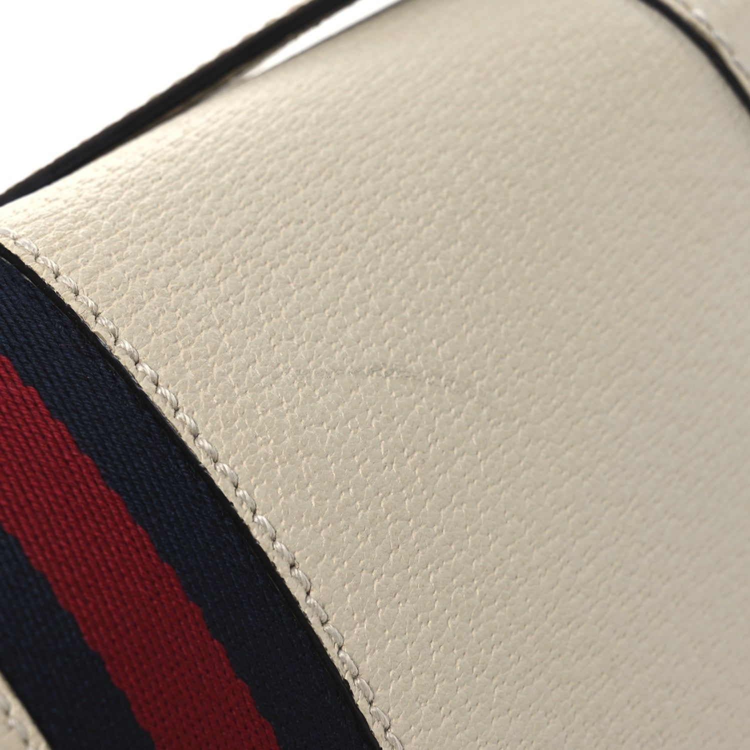Textured Calfskin Small Ophidia Flap Messenger Bag Mystic White