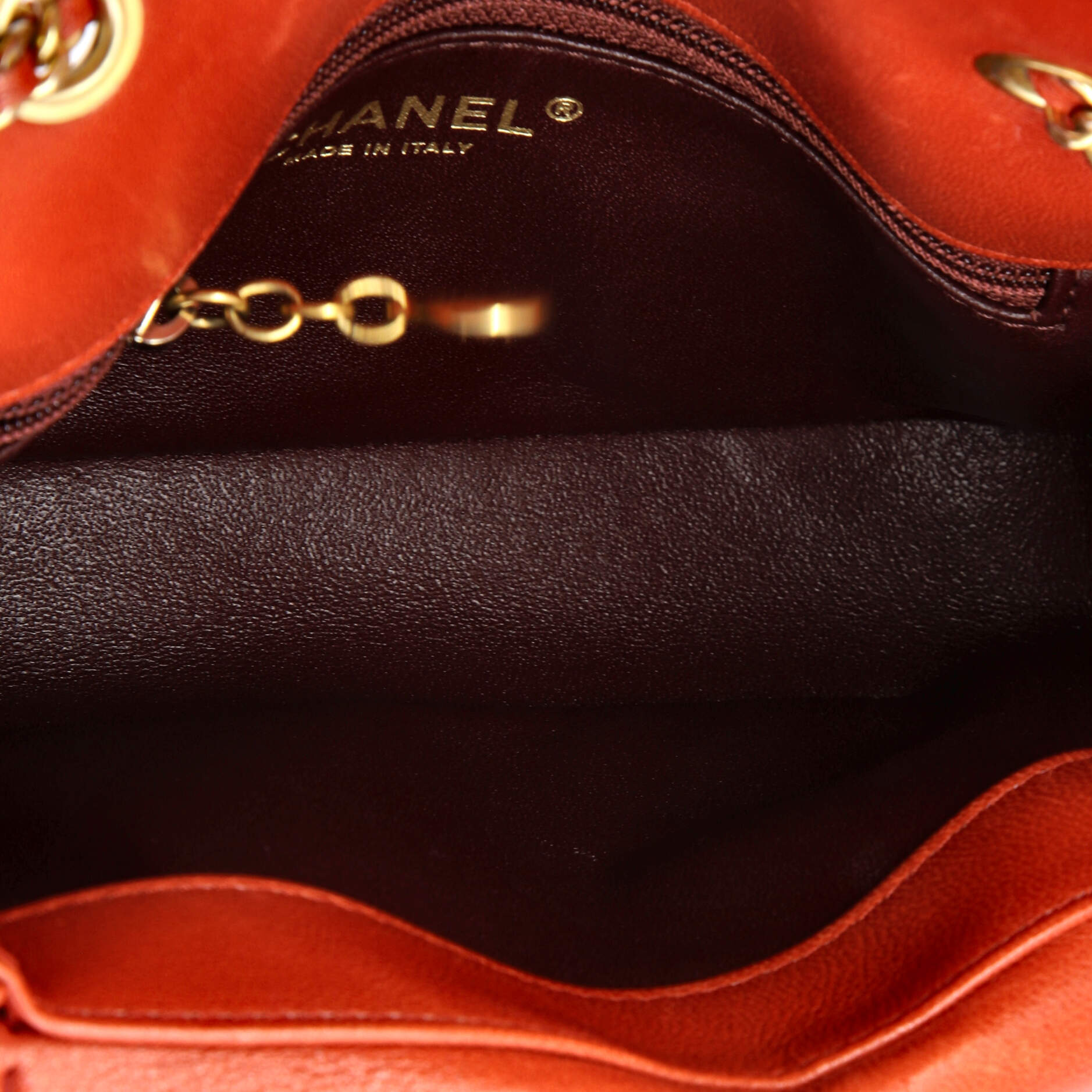 Vintage Diana Flap Bag Quilted Lambskin Small