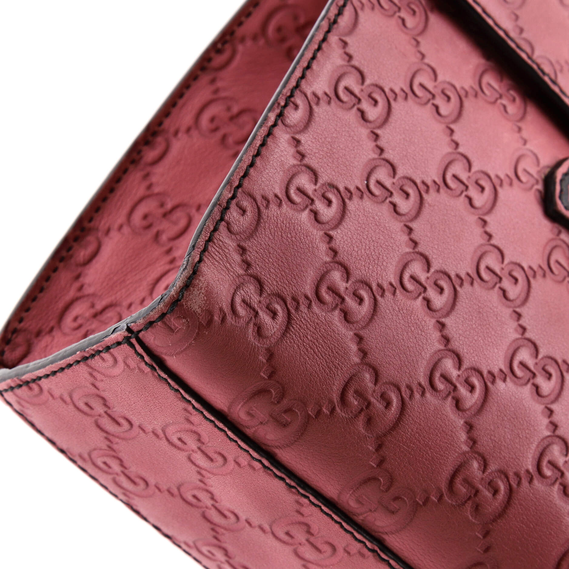 Emily Chain Flap Bag Guccissima Leather Medium