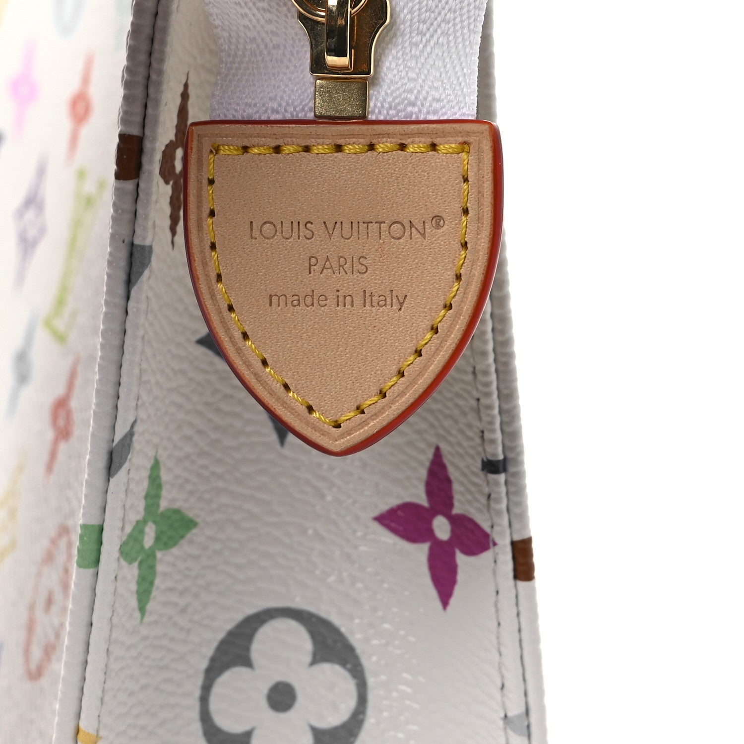 LV X TM Monogram Multicolor Toiletry Pouch 19 White
