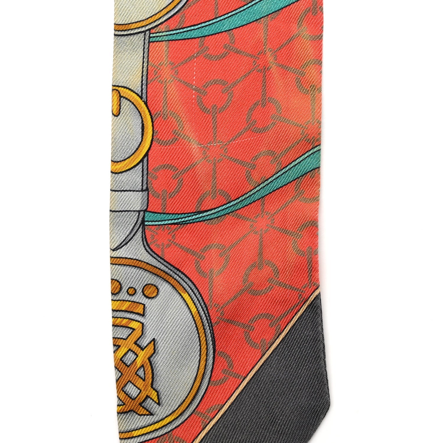 Silk La Promenade Du Matin Twilly Orange Jaune Black