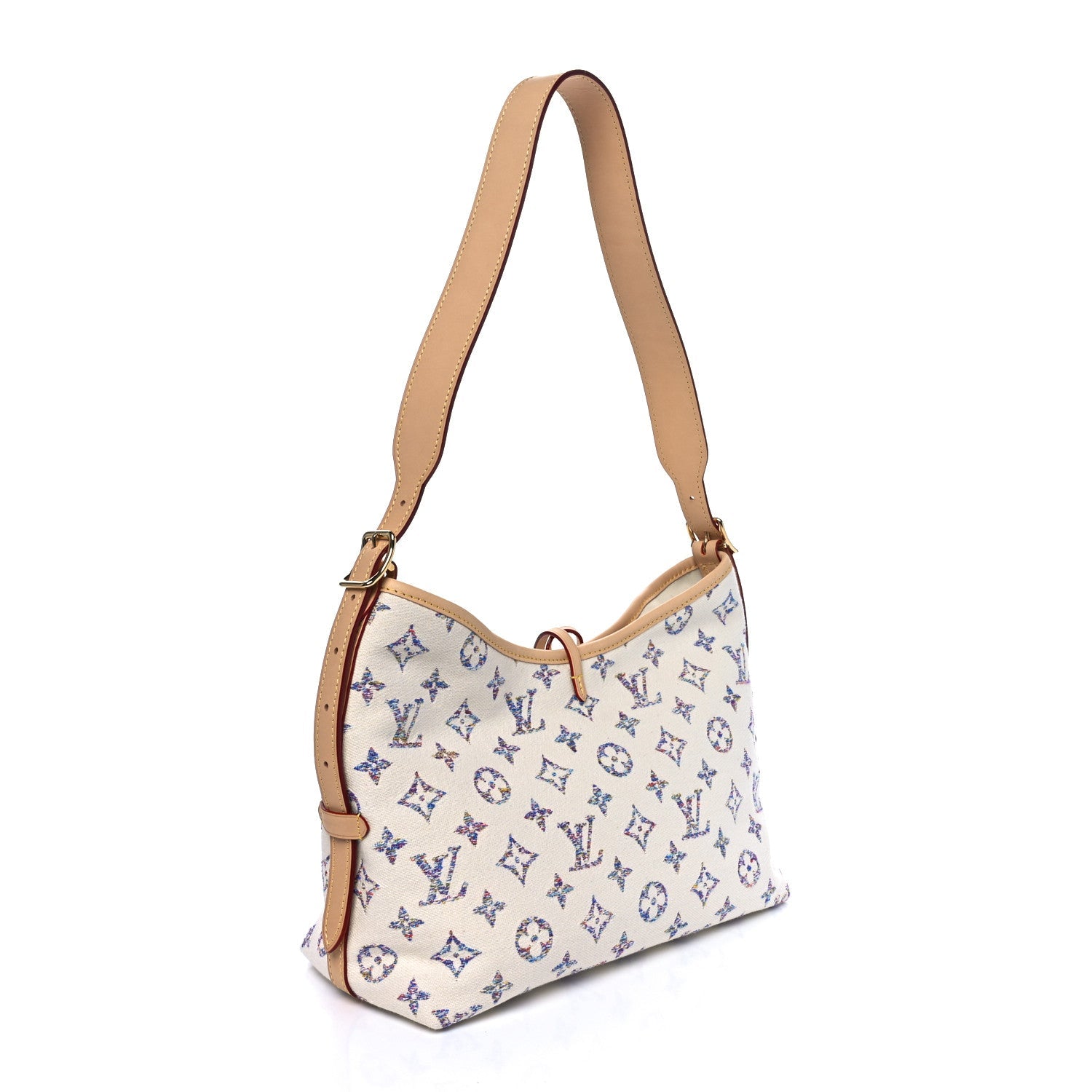 Monogram Jacquard CarryAll PM Multicolor Beige