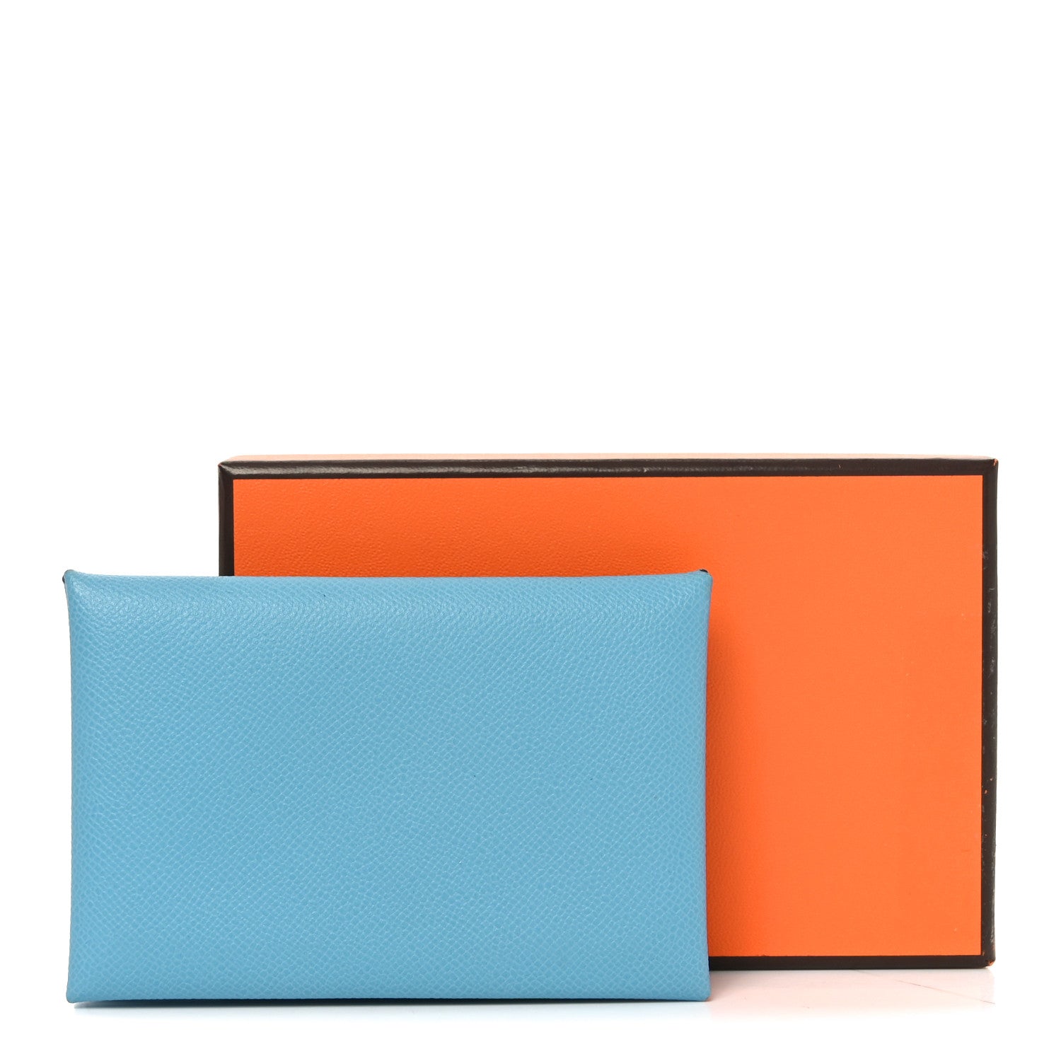 Epsom Calvi Card Case Celeste