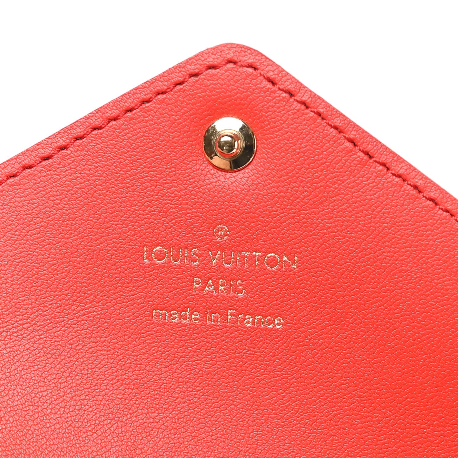 Monogram Medium Kirigami Pochette Insert Coquelicot