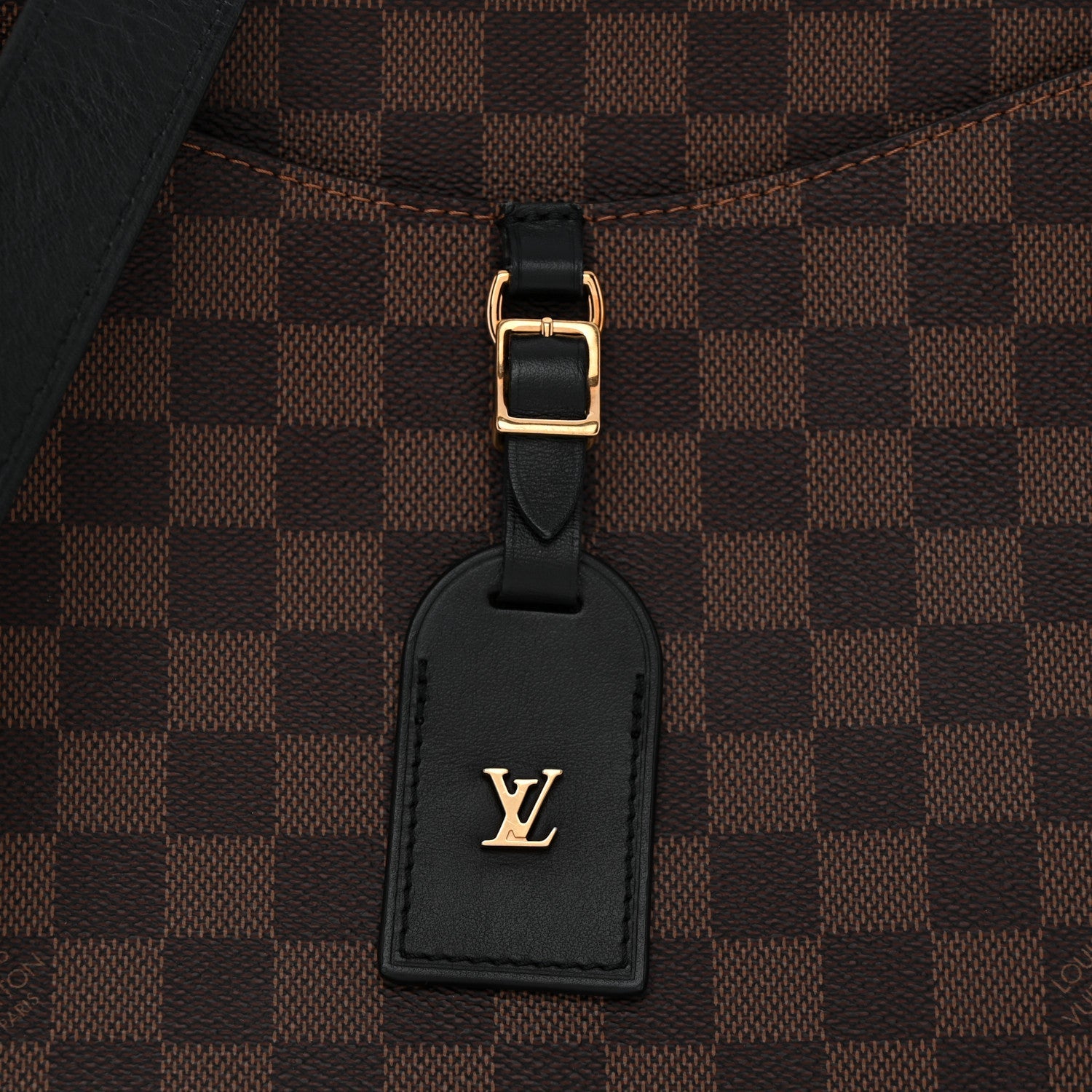 Damier Ebene Odeon MM Black