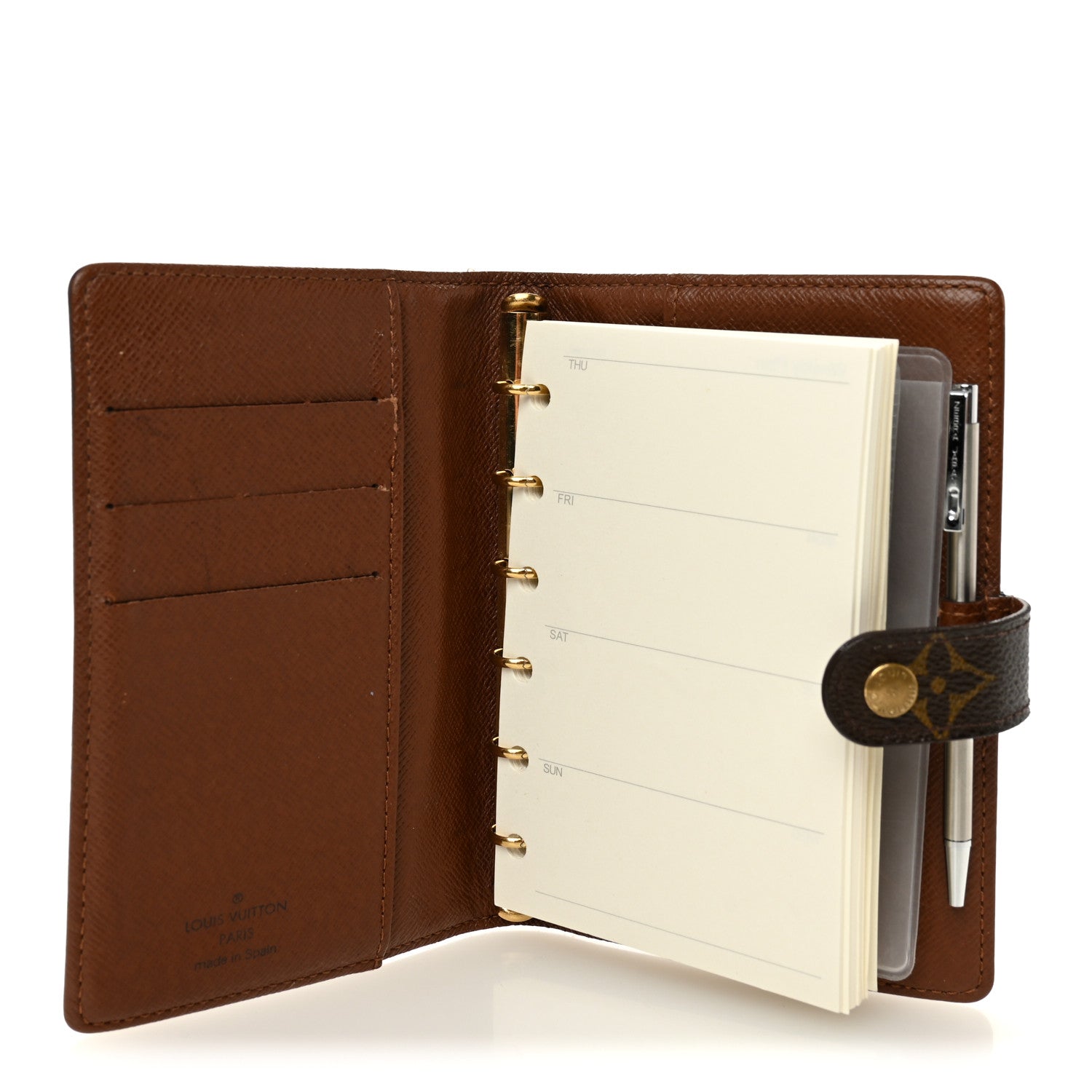 Monogram Small Ring Agenda Cover