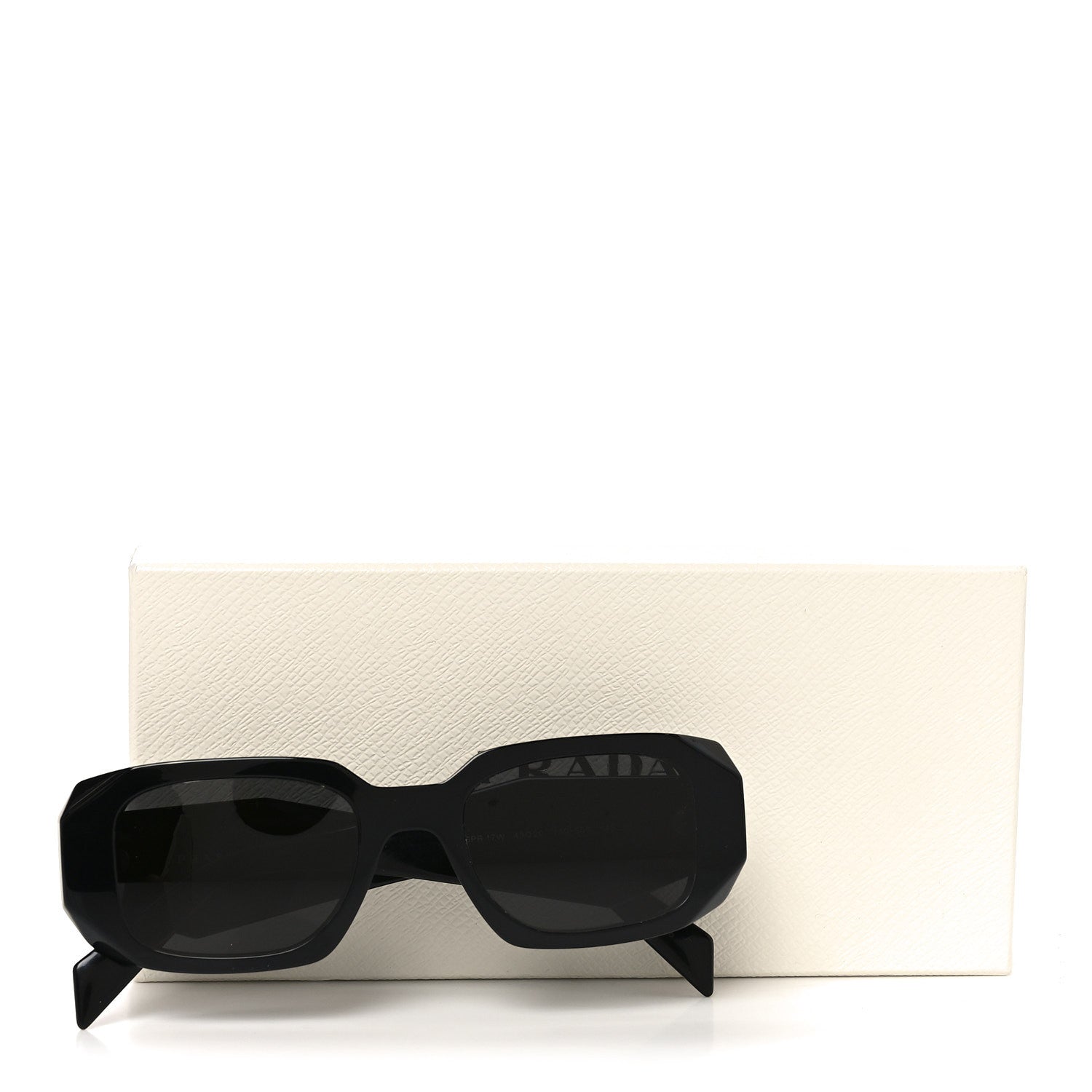 Acetate Symbole Sunglasses SPR 17W Black