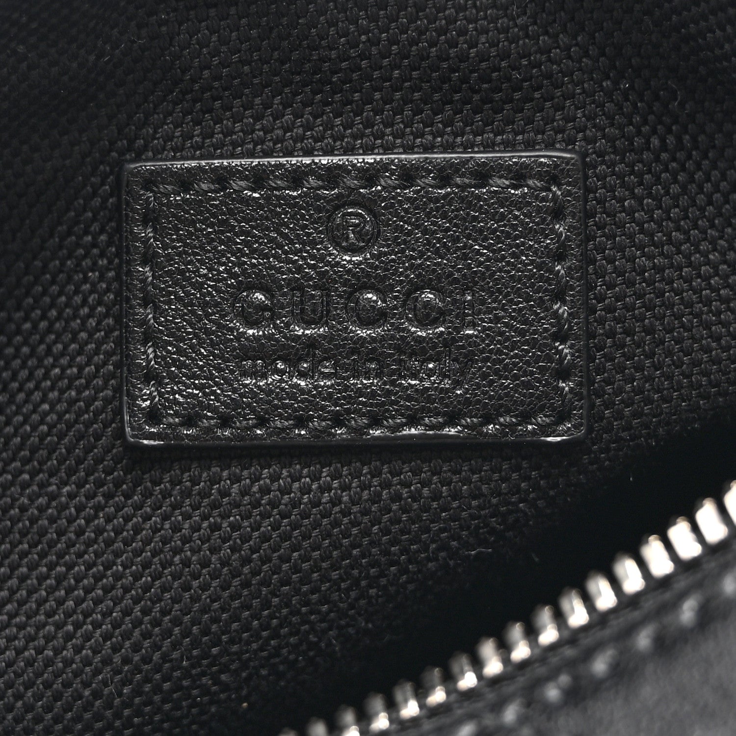 Sakai Be Green Calfskin Diagonal Stitched Mini Blondie Barrel Shoulder Bag Black