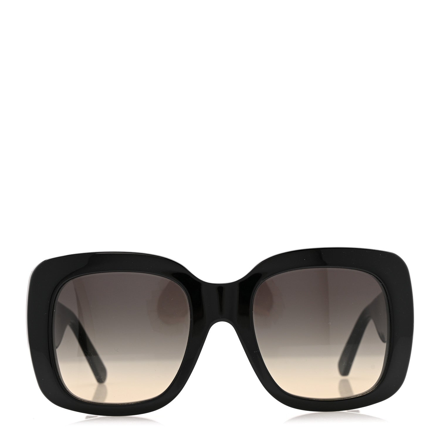 Acetate LV Empreinte Square Sunglasses Z1611E Black