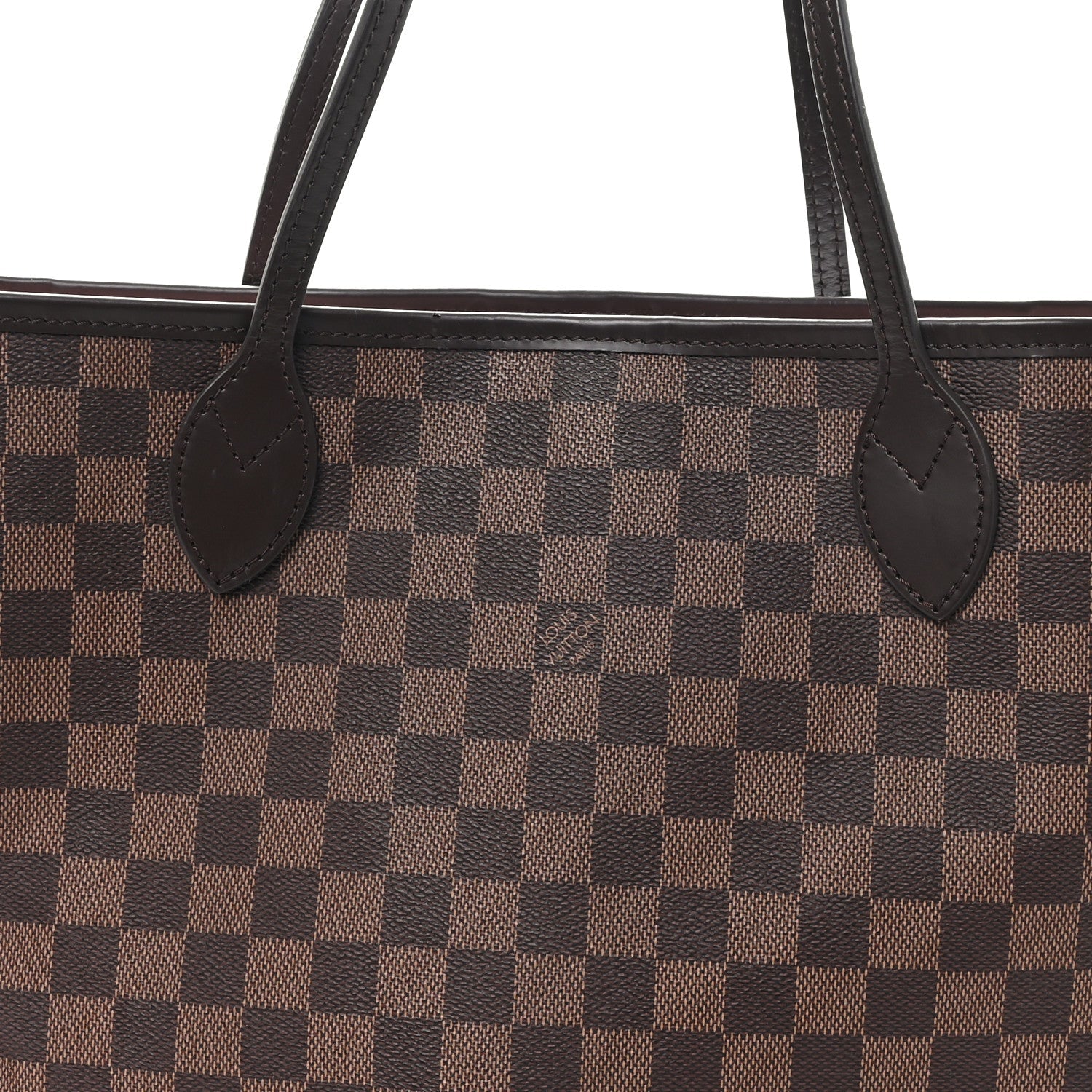Damier Ebene Neo Neverfull MM Rose Ballerine