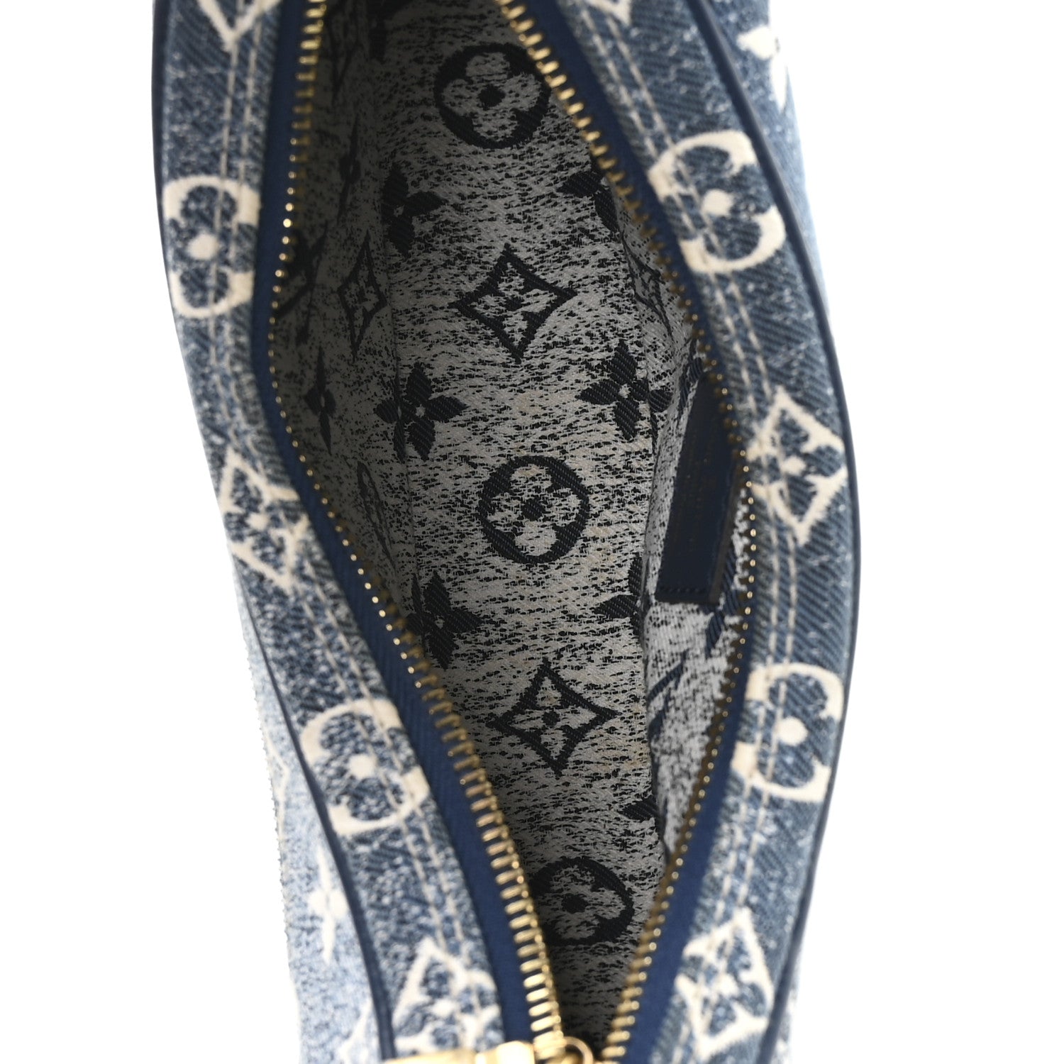 Monogram Jacquard Denim Loop Bleu