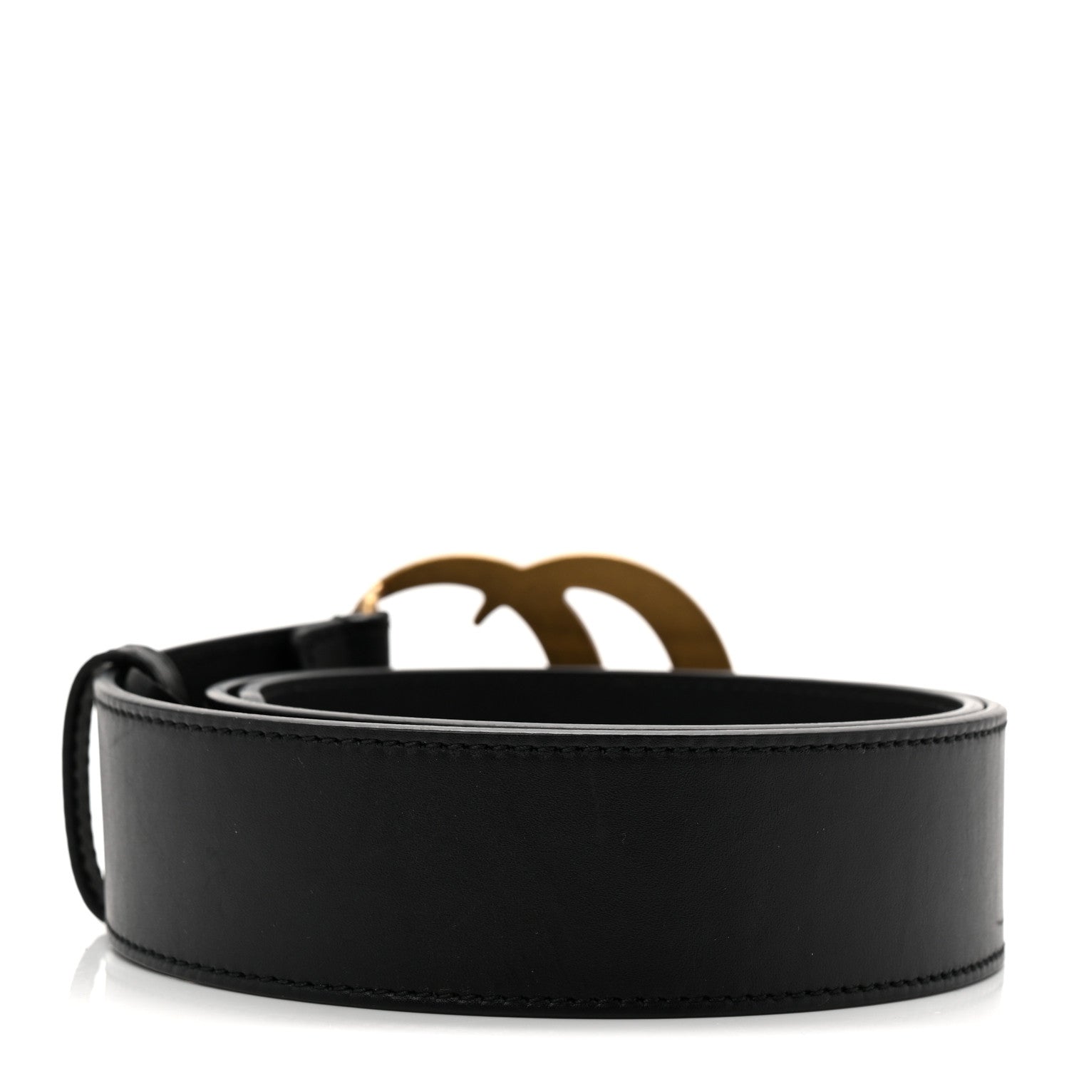Calfskin Double G 40mm Belt 75 30 Black