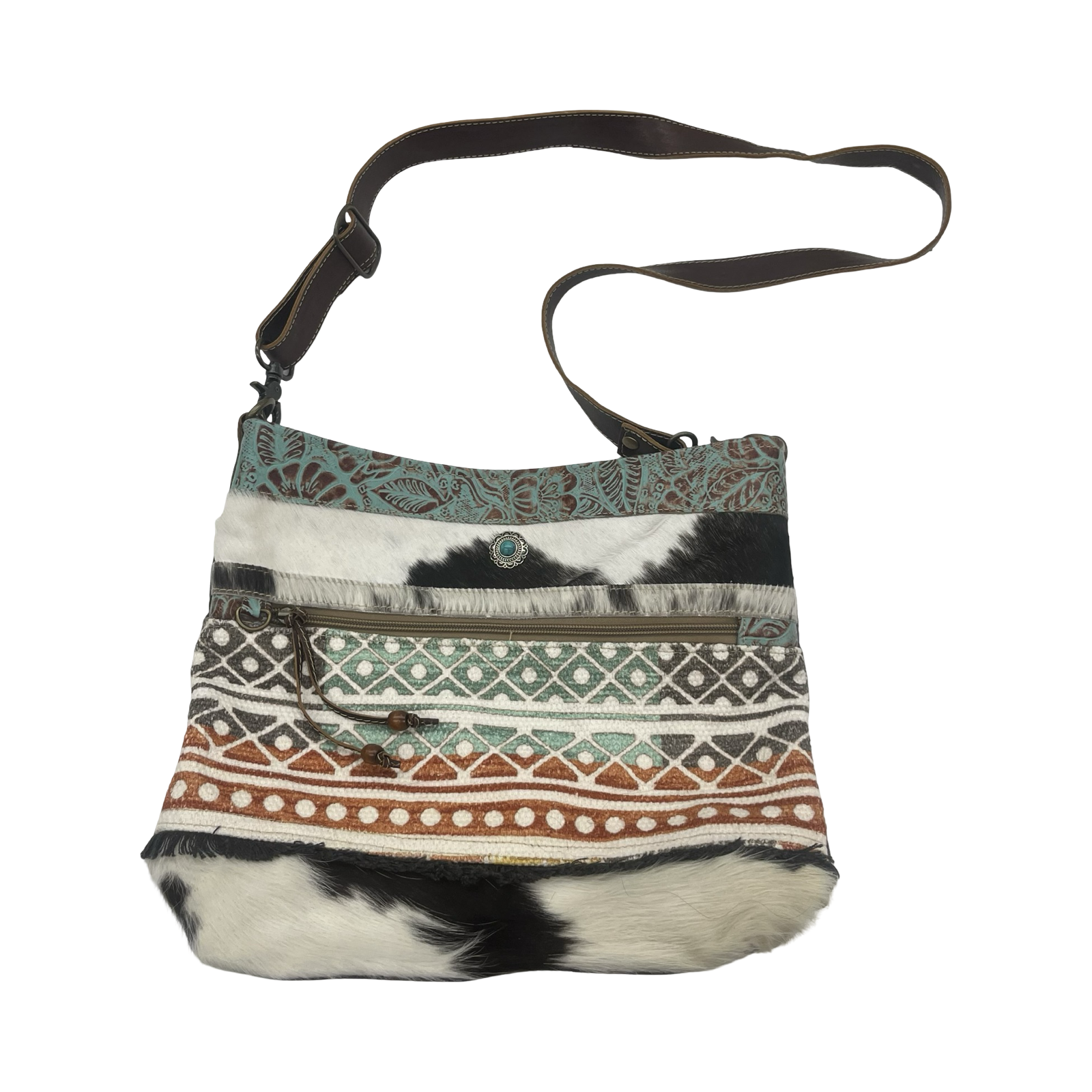 Crossbody By Myra In Multi, Size:Medium