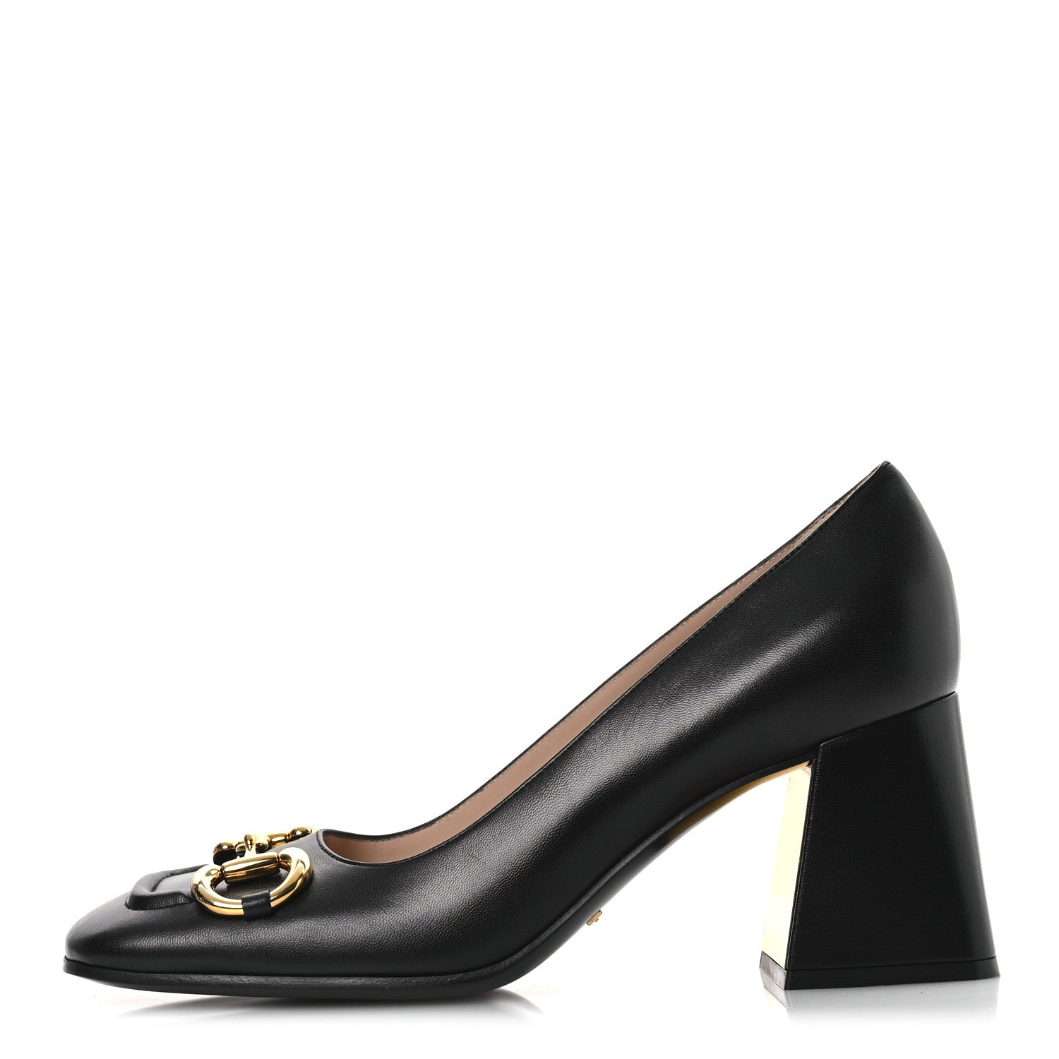 Malaga Kid Horsebit 75mm Pumps 39.5 Black