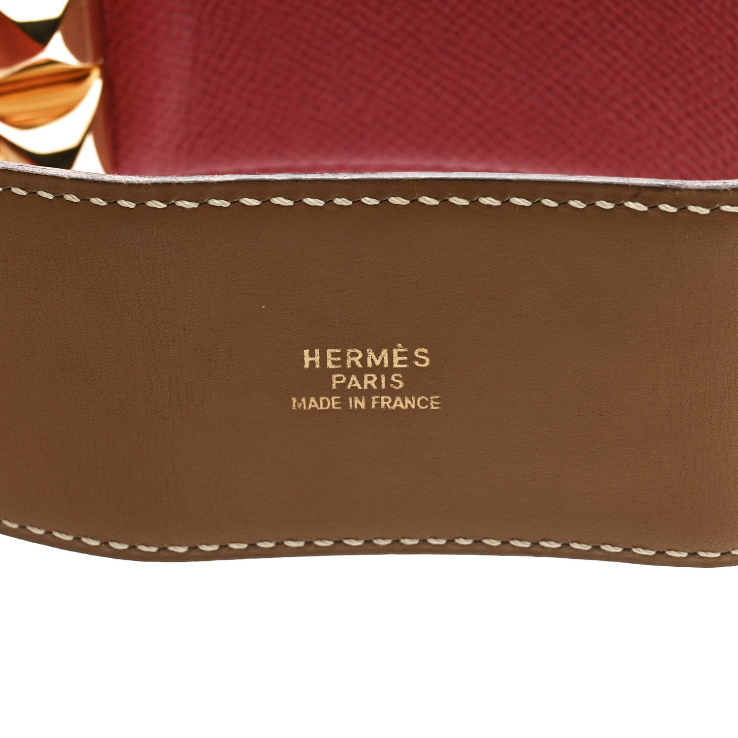 Epsom Collier De Chien CDC Belt 76 Rouge Casaque