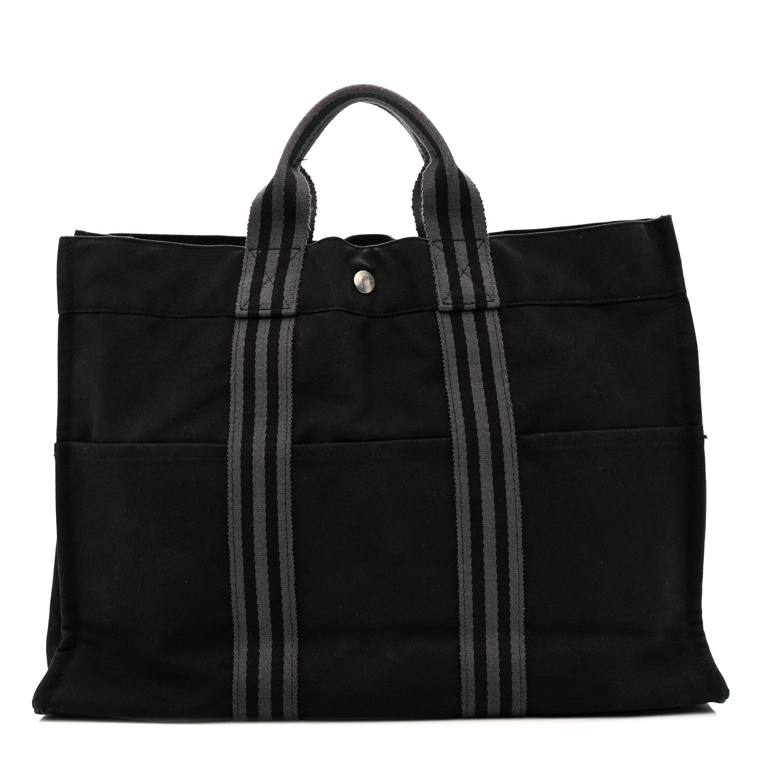 Canvas Herline MM Tote Black