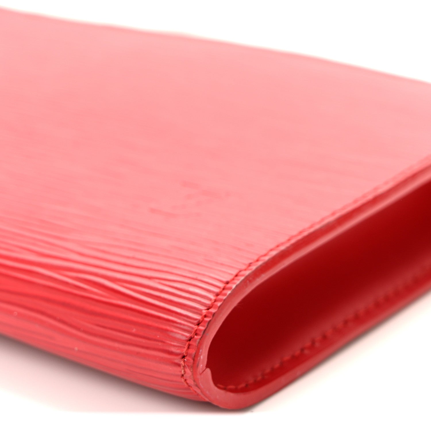 Epi Pochette Accessories 21 Castillan Red