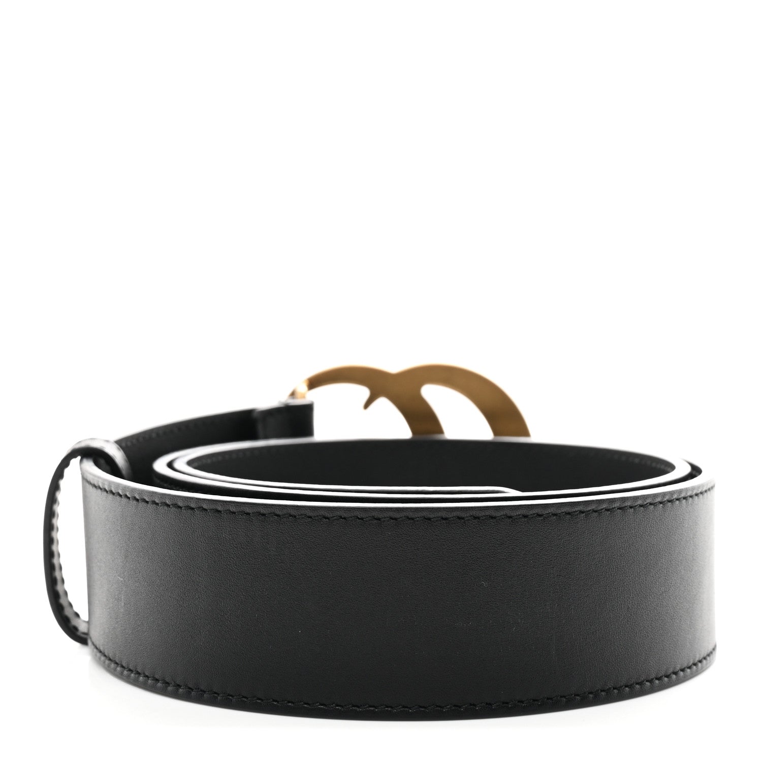 Calfskin Double G 40mm Belt 85 34 Black
