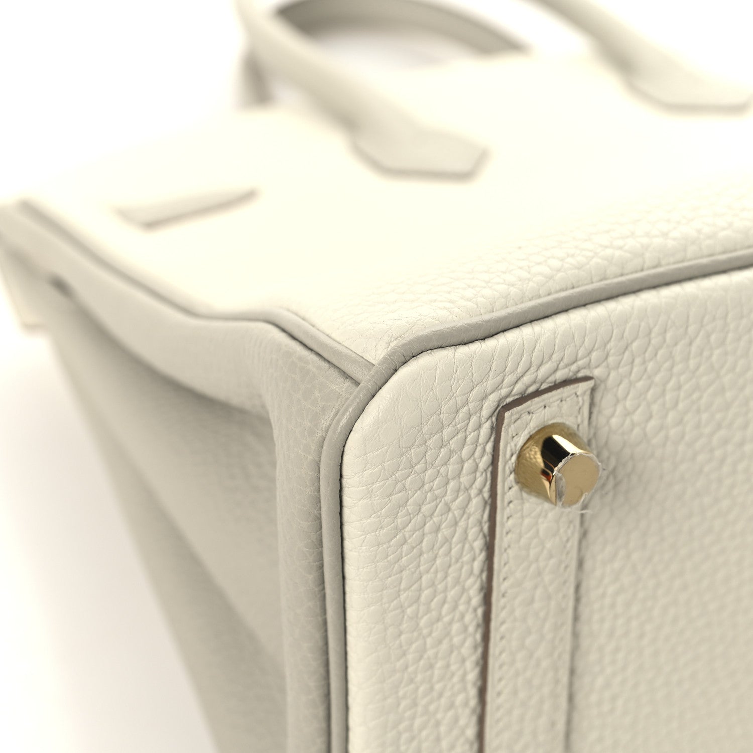 Togo Horseshoe Birkin 25 Craie Gris Tourterelle