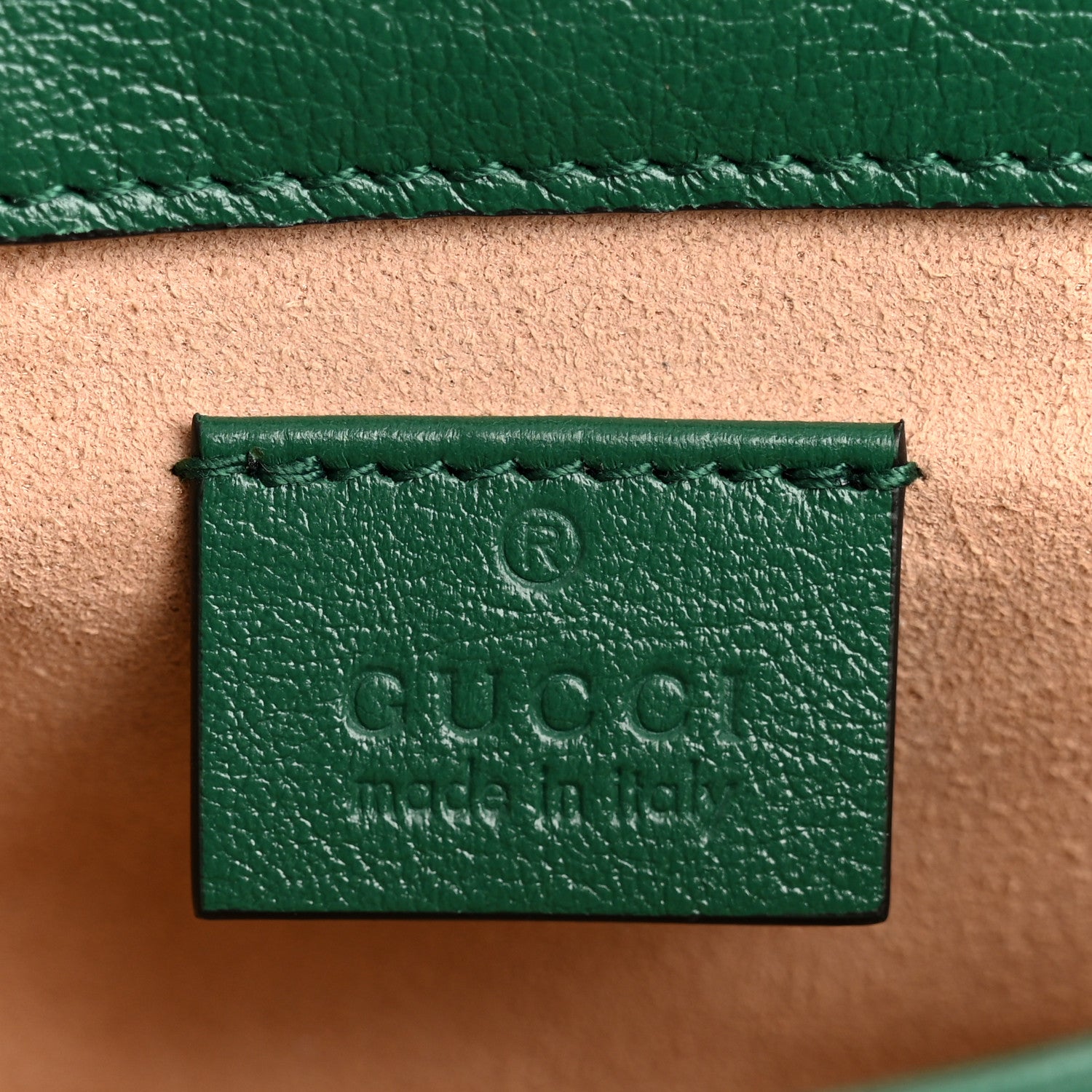 Azalea Calfskin Enamel Matelasse Diagonal Super Mini Torchon GG Marmont Shoulder Bag New Shamarock Emerald