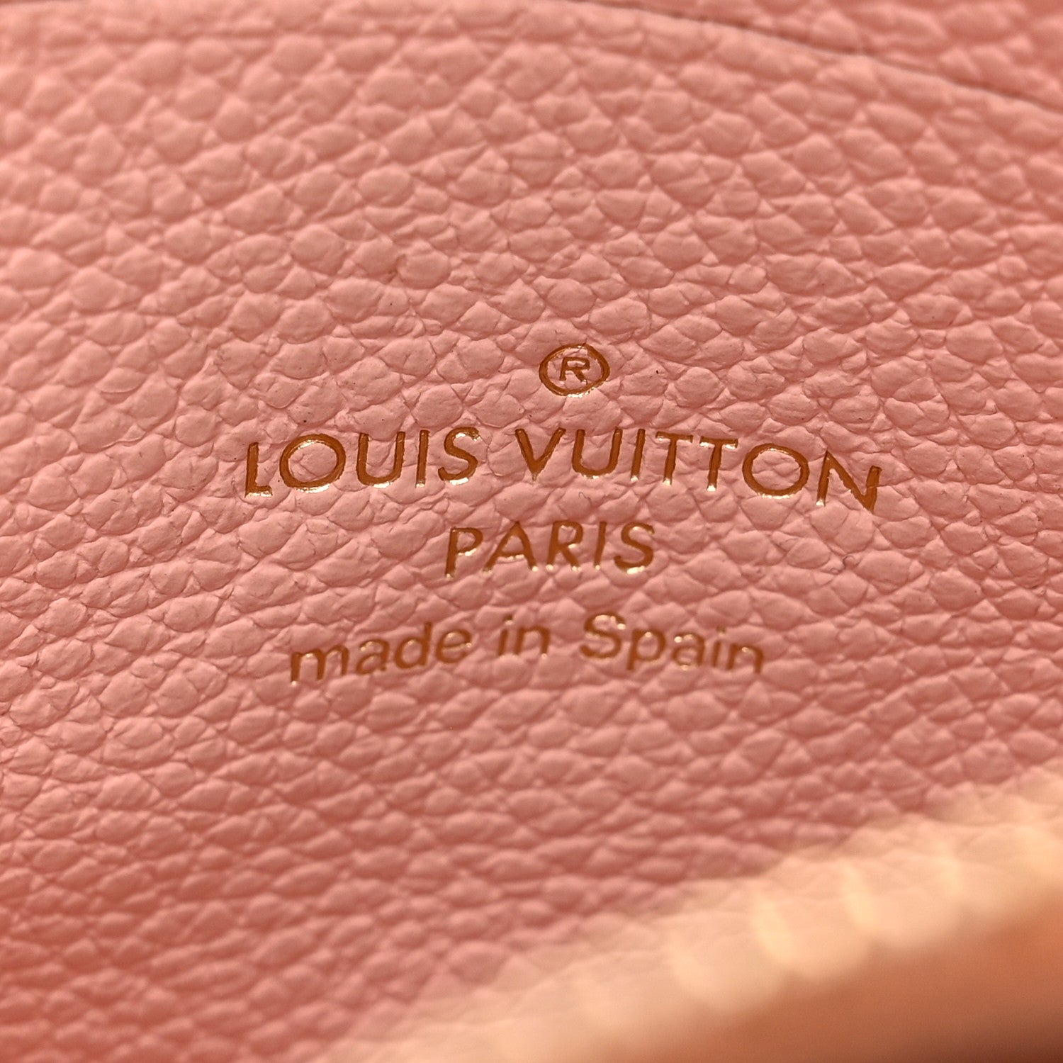 Empreinte Monogram Double Zip Pochette Rose