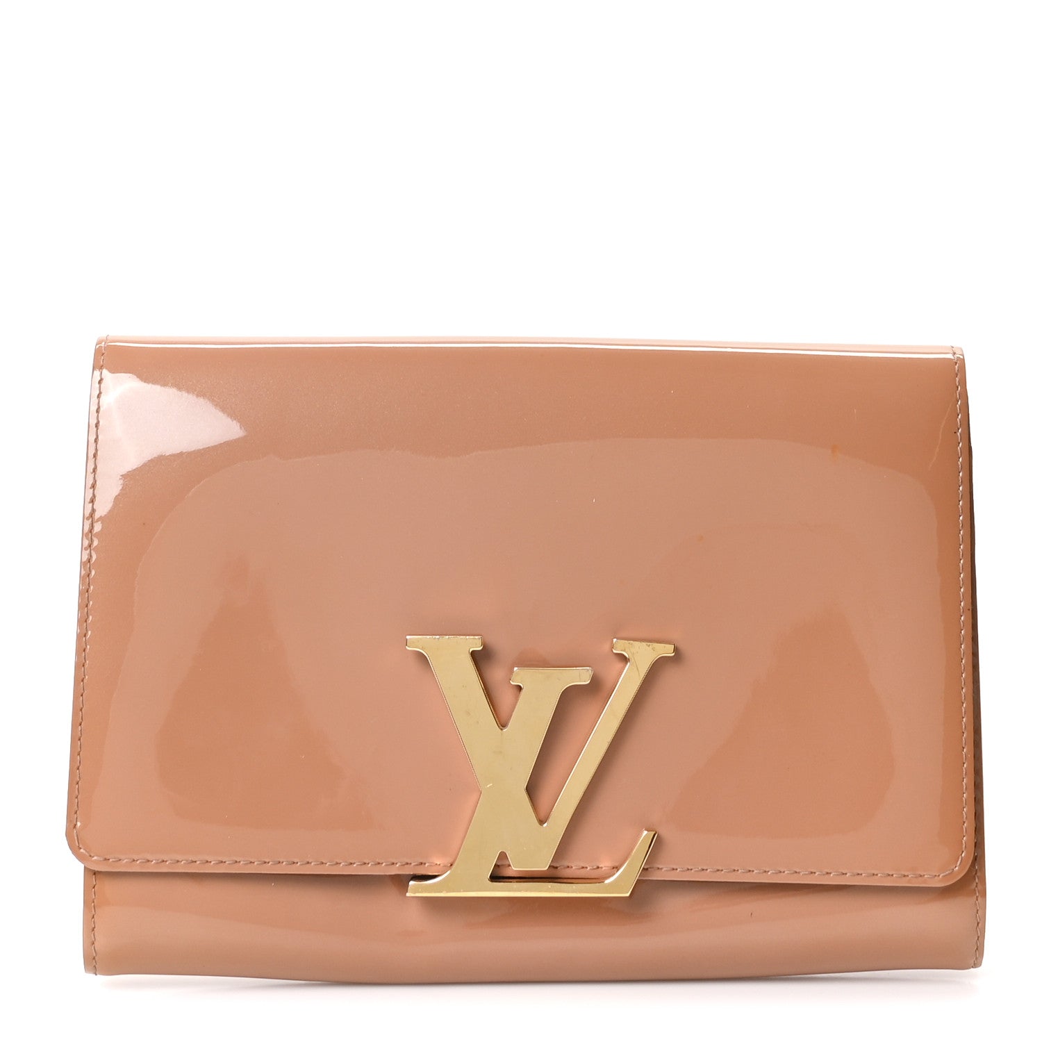 Patent Louise New Sobe Clutch Rose Velours