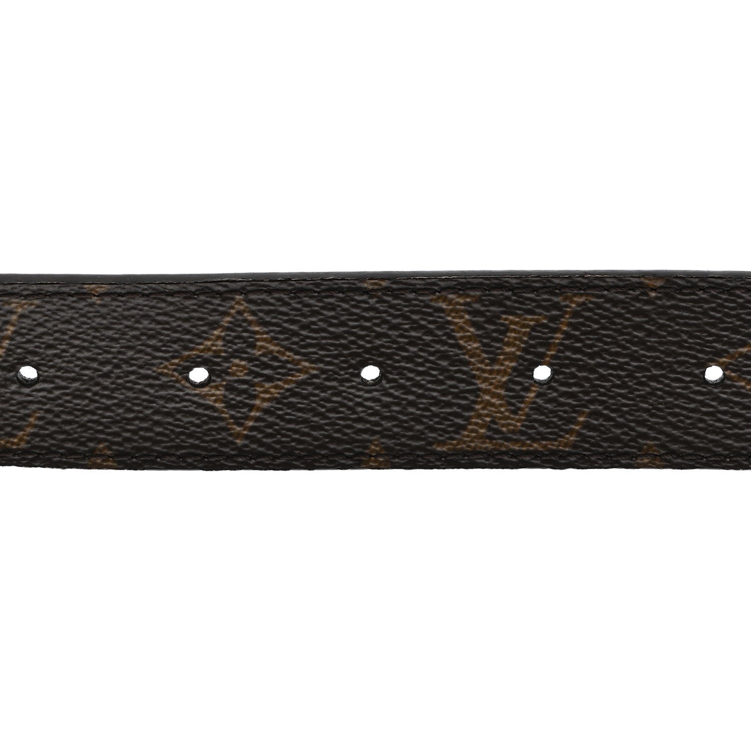Monogram Calfskin LV Initiales Reversible Belt 75 30 Red