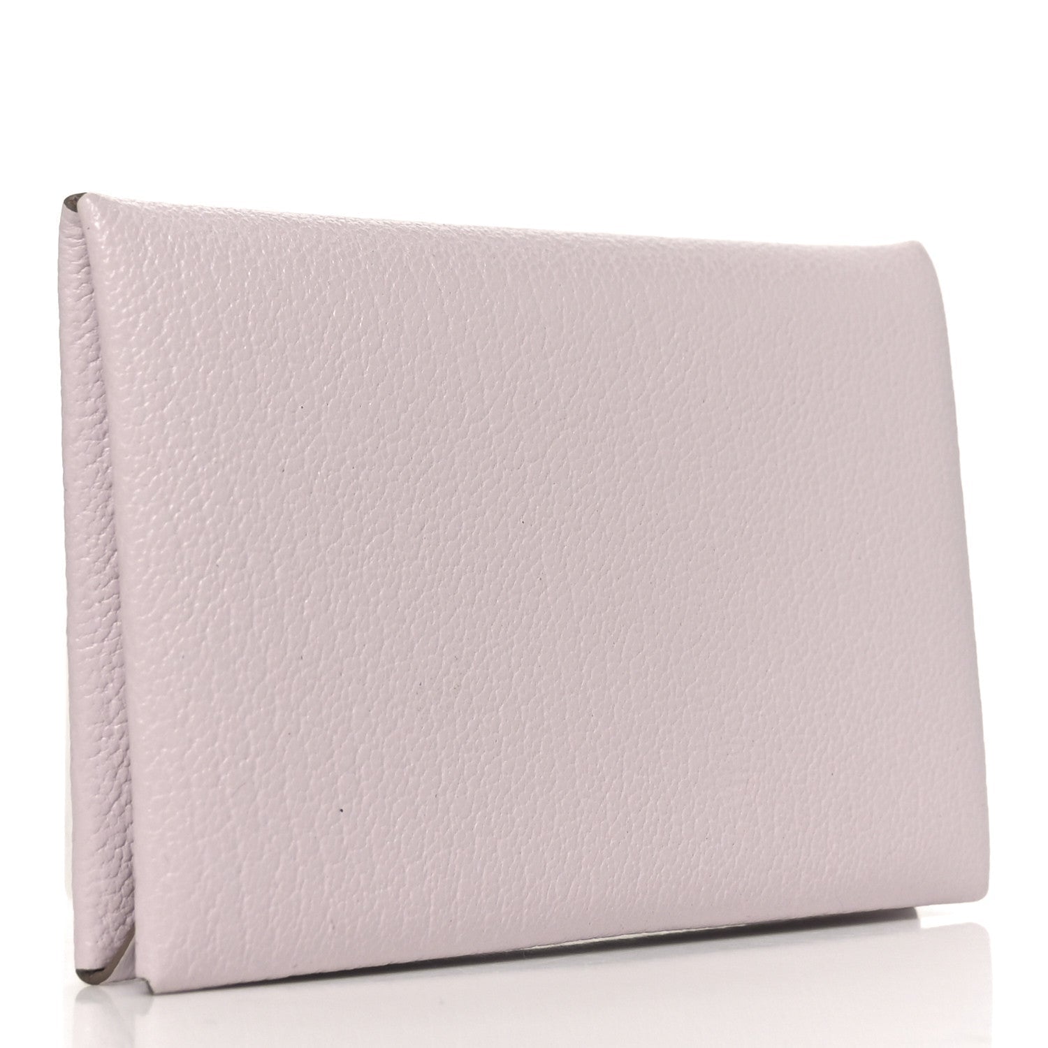 Chevre Mysore Calvi Card Case Mauve Pale