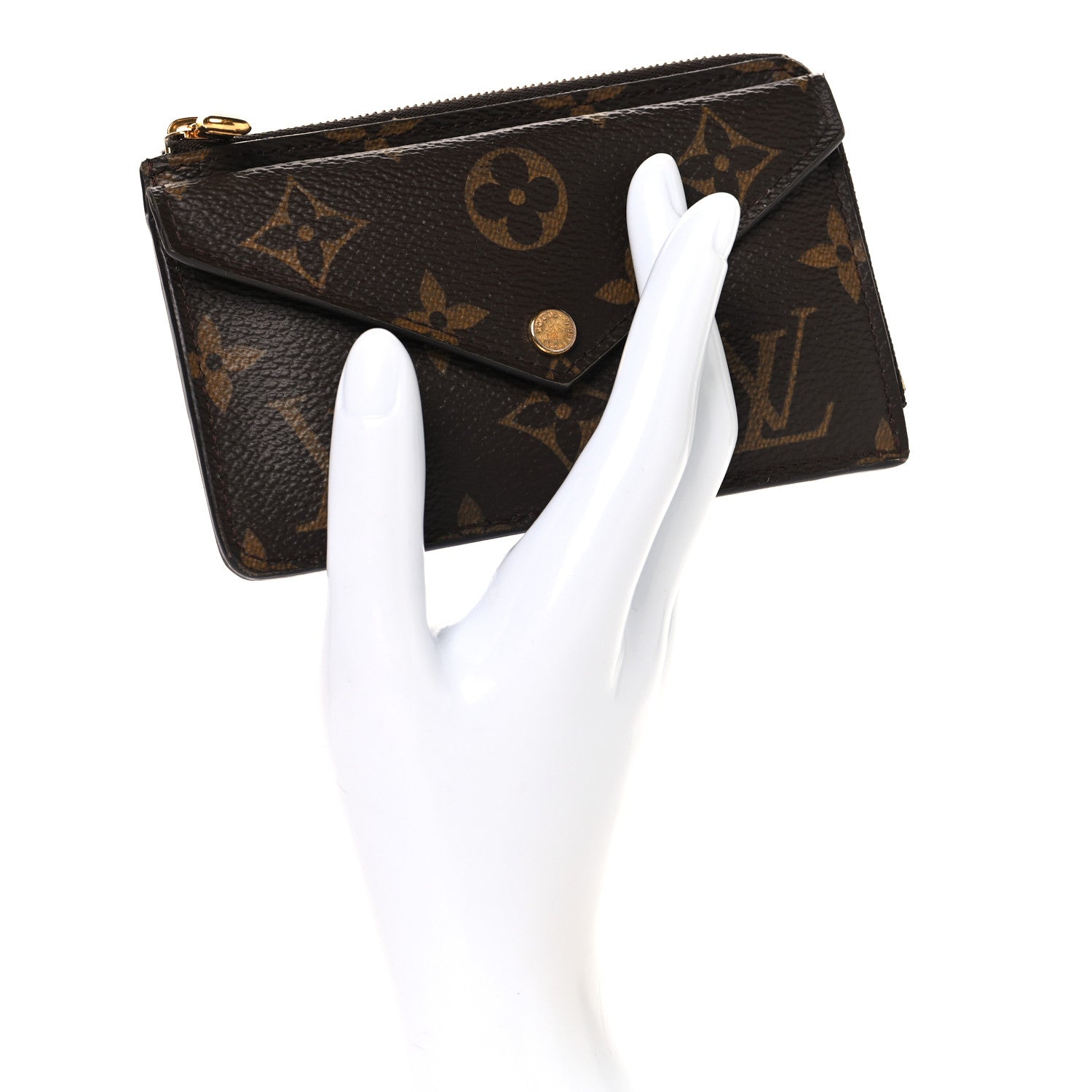 Monogram Recto Verso Card Holder Black