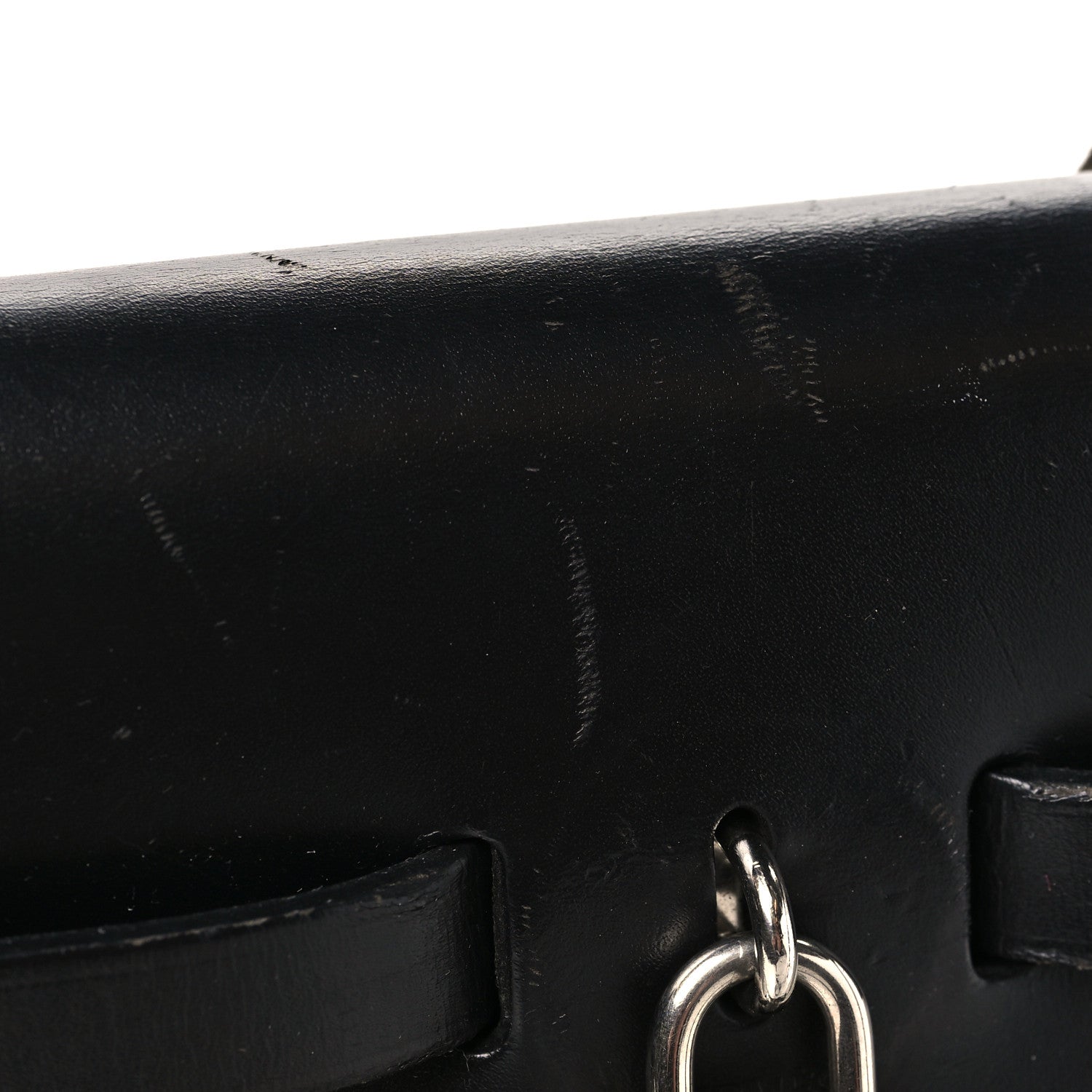Toile H Berline Vache Hunter Herbag Zip PM 31 Black Ecru
