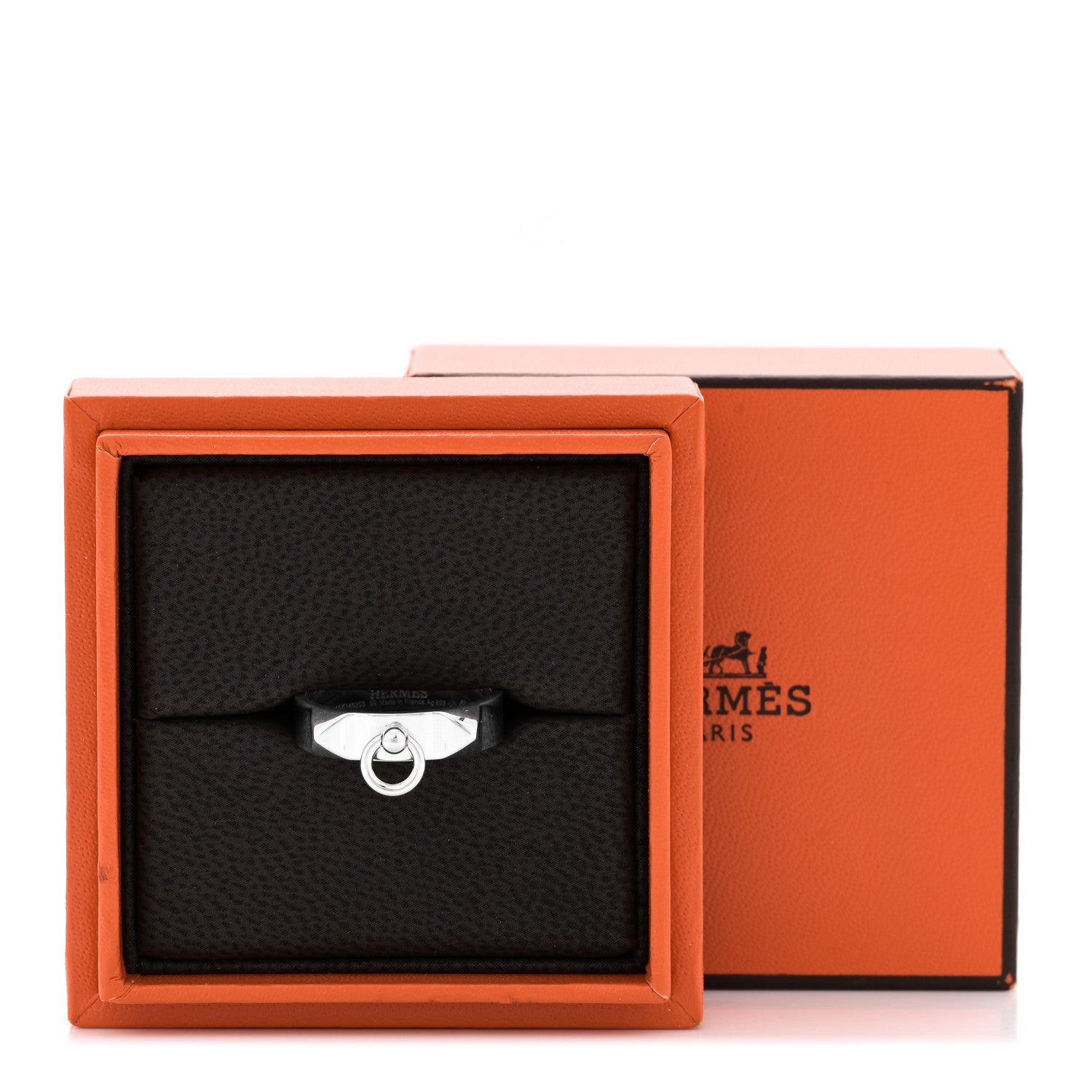 Sterling Silver PM Collier De Chien Ring 59 8.75