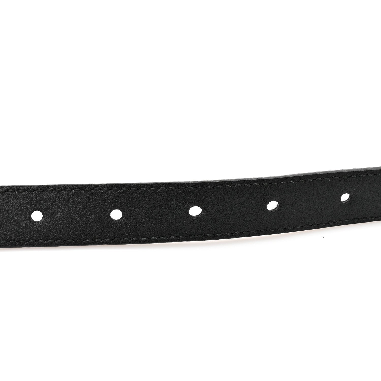 Calfskin Double G 20mm Belt 75 30 Black