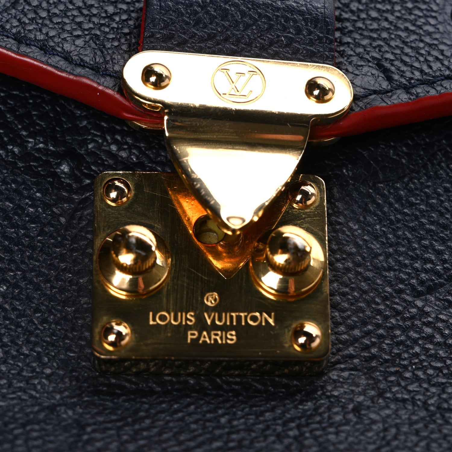 Empreinte Pochette Metis Marine Rouge