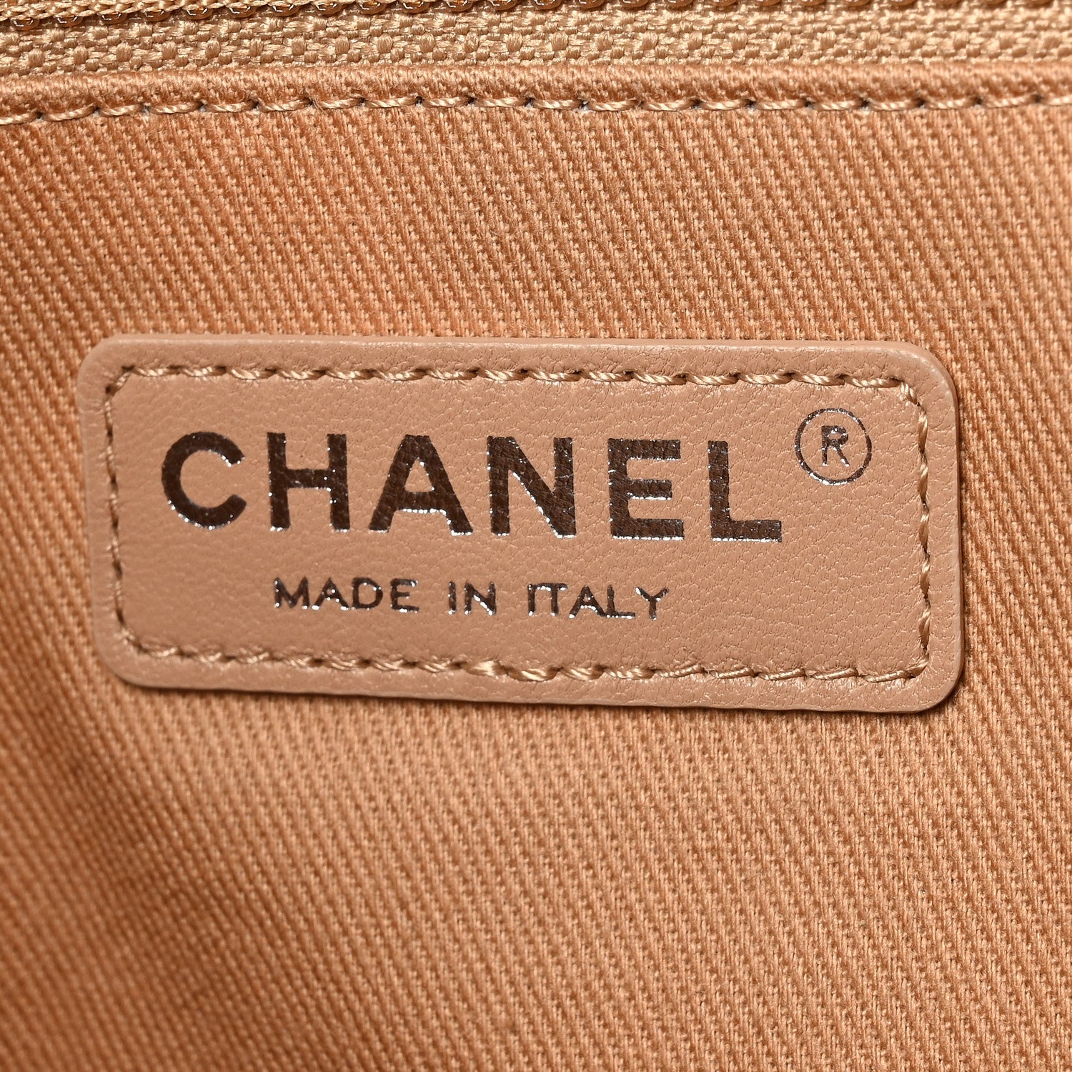 Canvas Small Deauville Tote Ecru