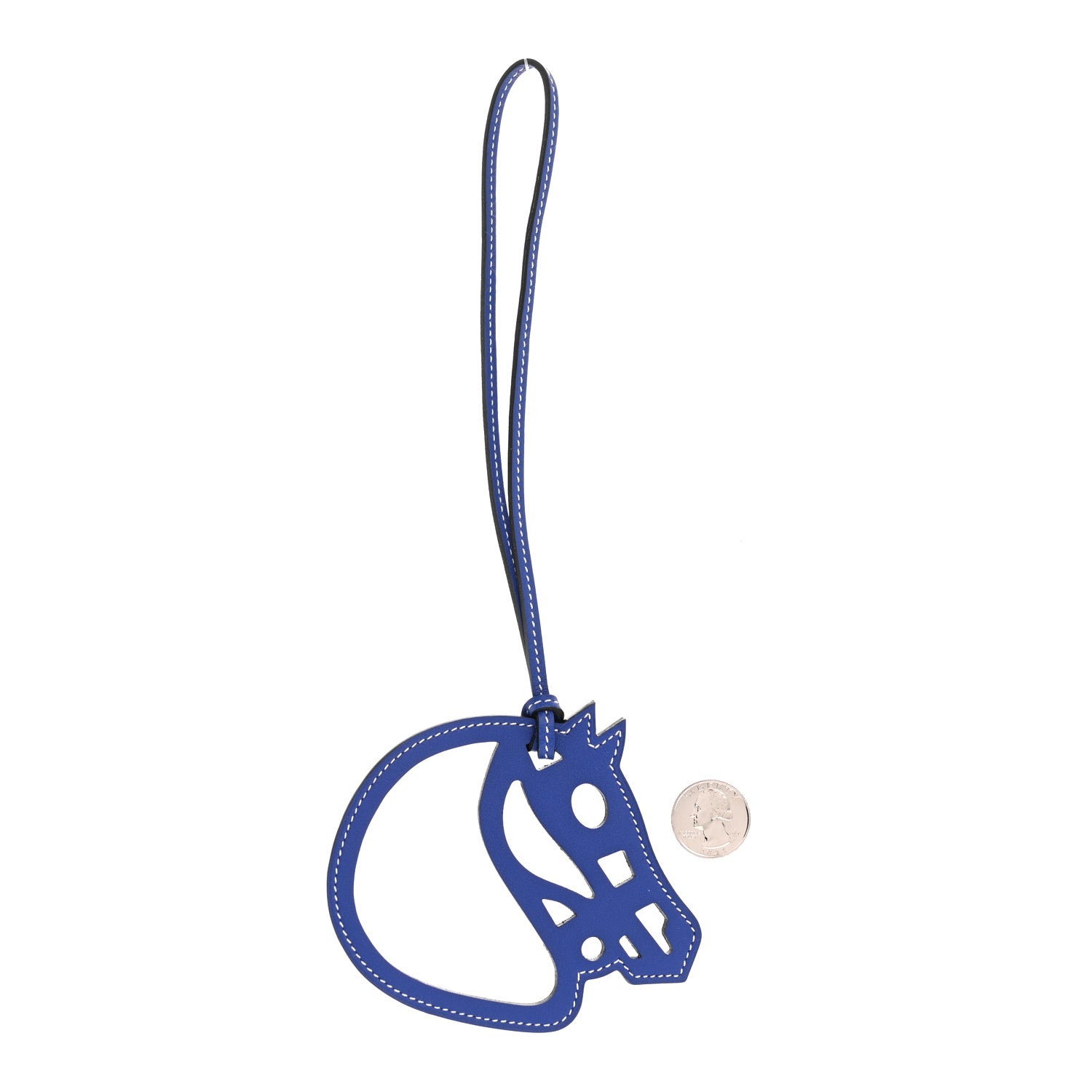 Swift Paddock Cheval Horse Bag Charm Bleu Electrique