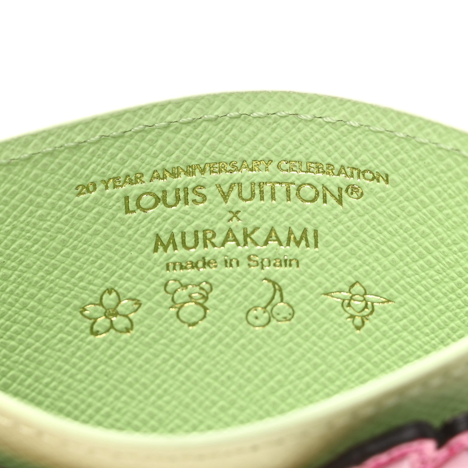 LV X TM Monogram Cherry Blossom Card Holder Sakura Brown