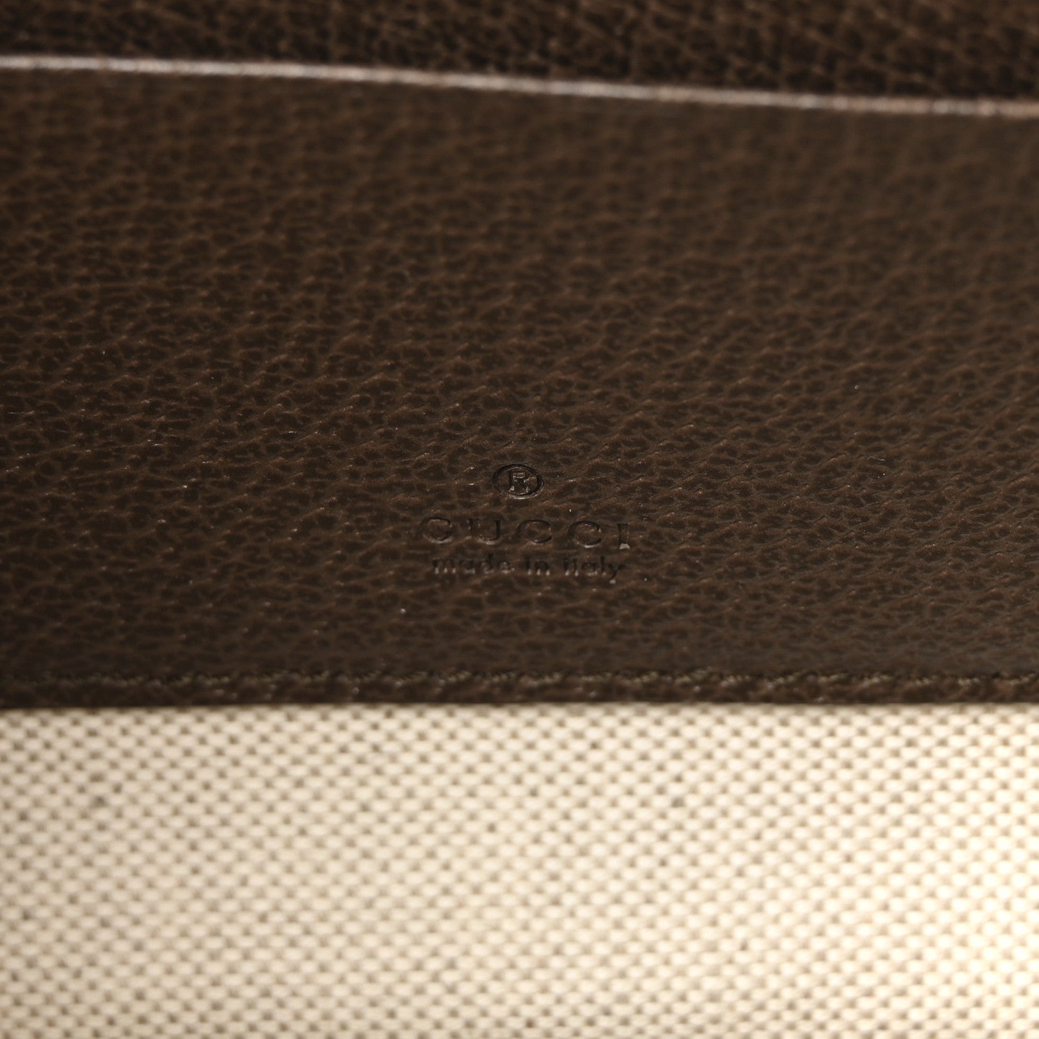 GG Supreme Monogram Web Mini Ophidia Bag Beige Ebony