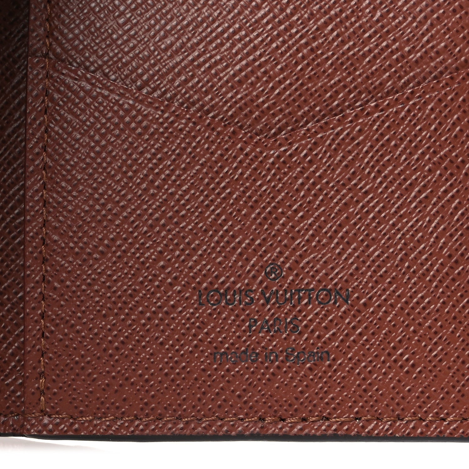 Monogram Pocket Organizer NM