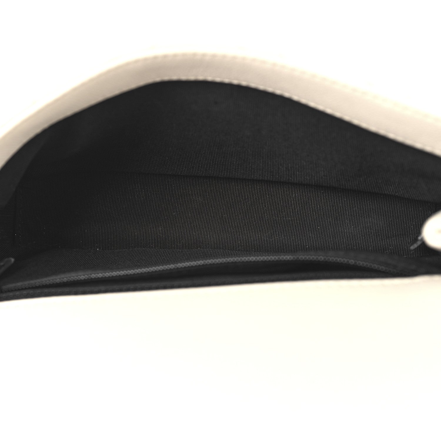 Caviar Quilted My Everything Small Flap White Black