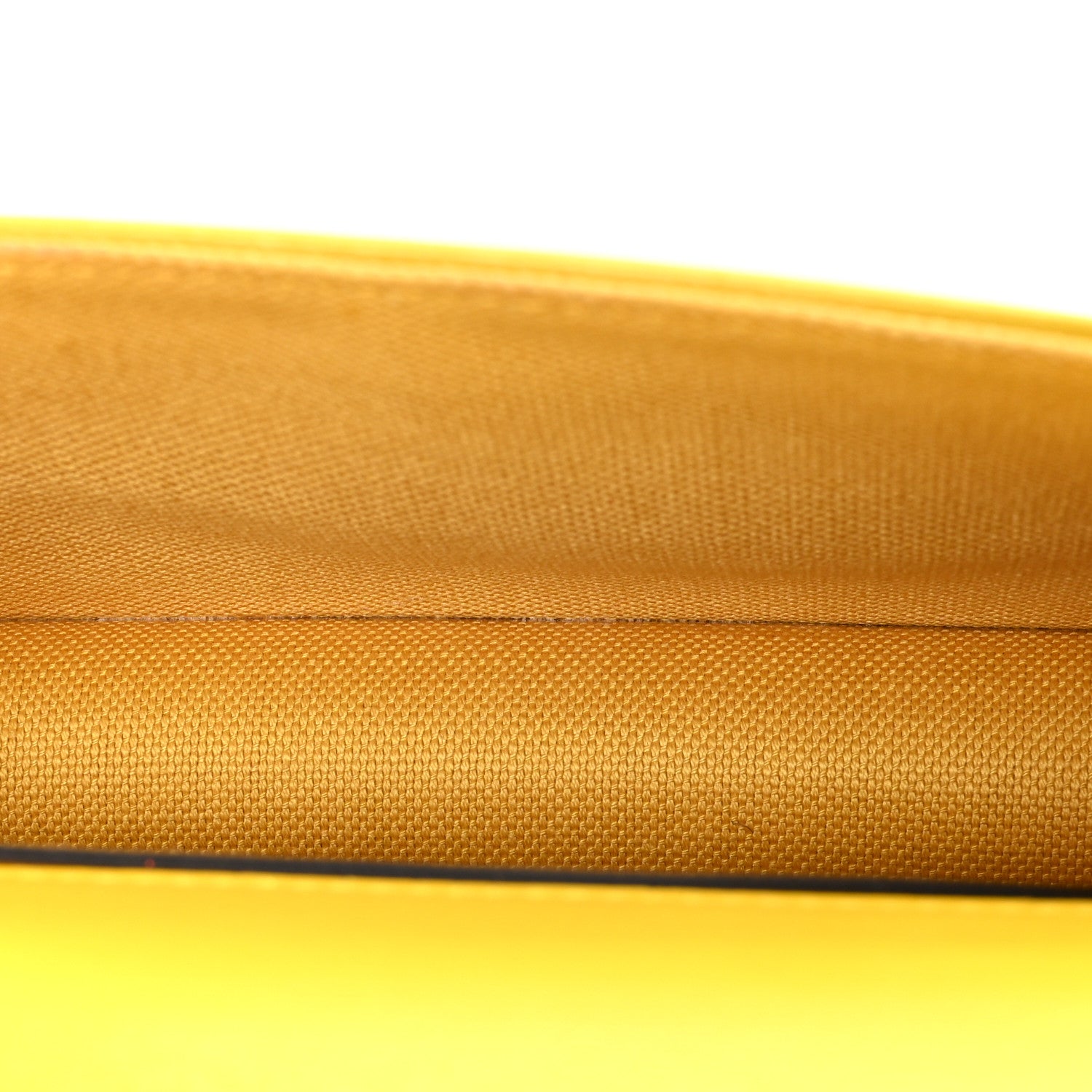 GG Monogram Scratch Lux Calfskin Mini Luce Shoulder Bag Yellow