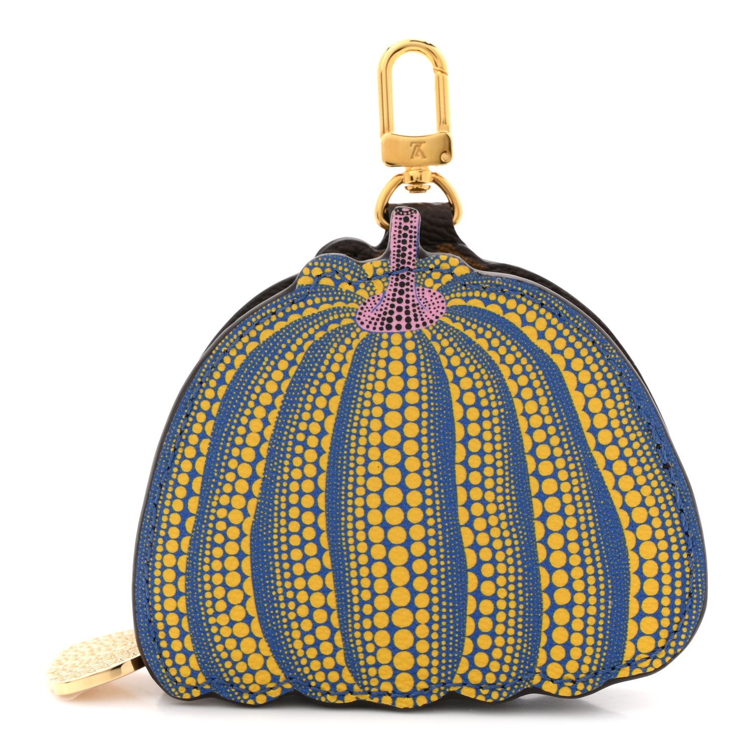 LV X YK Monogram Pumpkin Coin Purse