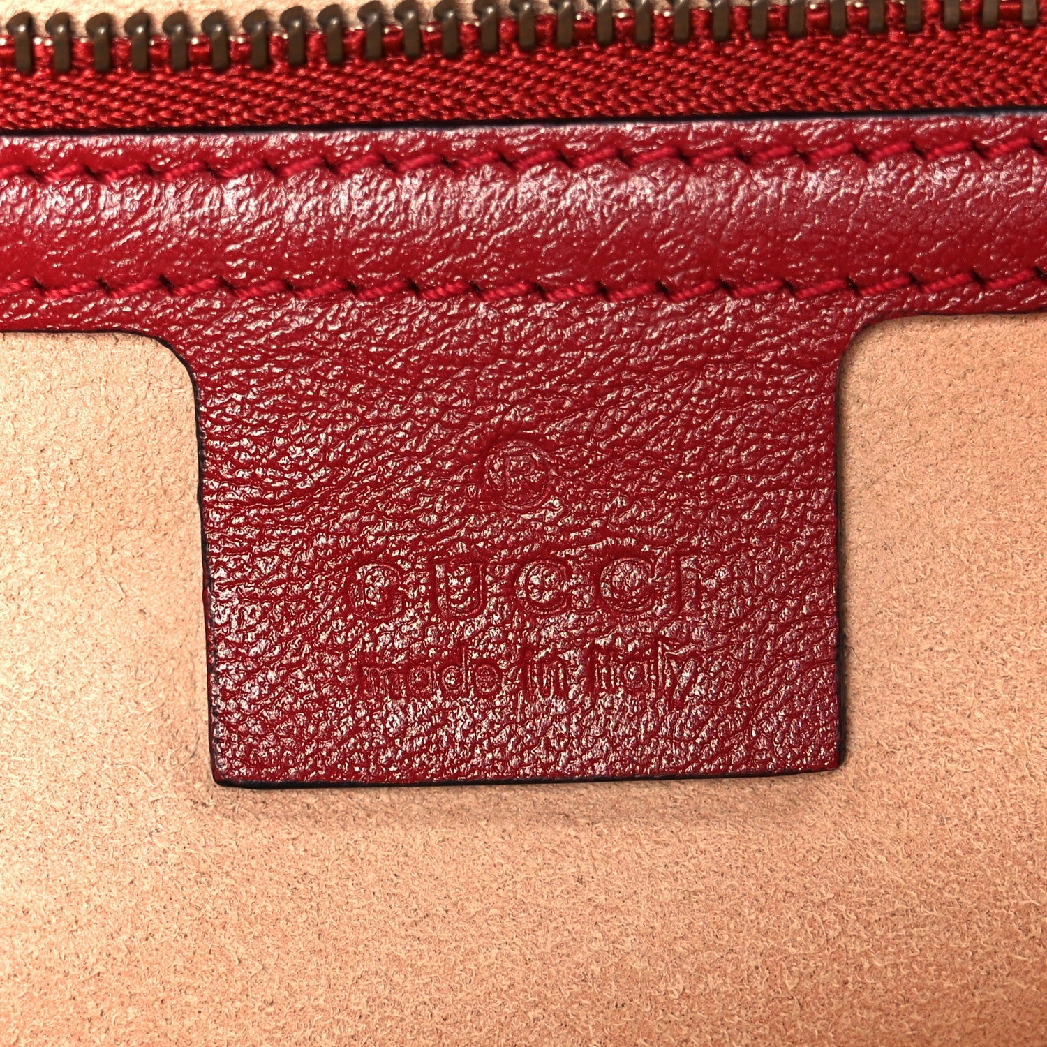 Vintage Effect Calfskin Matelasse Diagonal Small Torchon GG Marmont Shoulder Bag Black Romantic Cherry