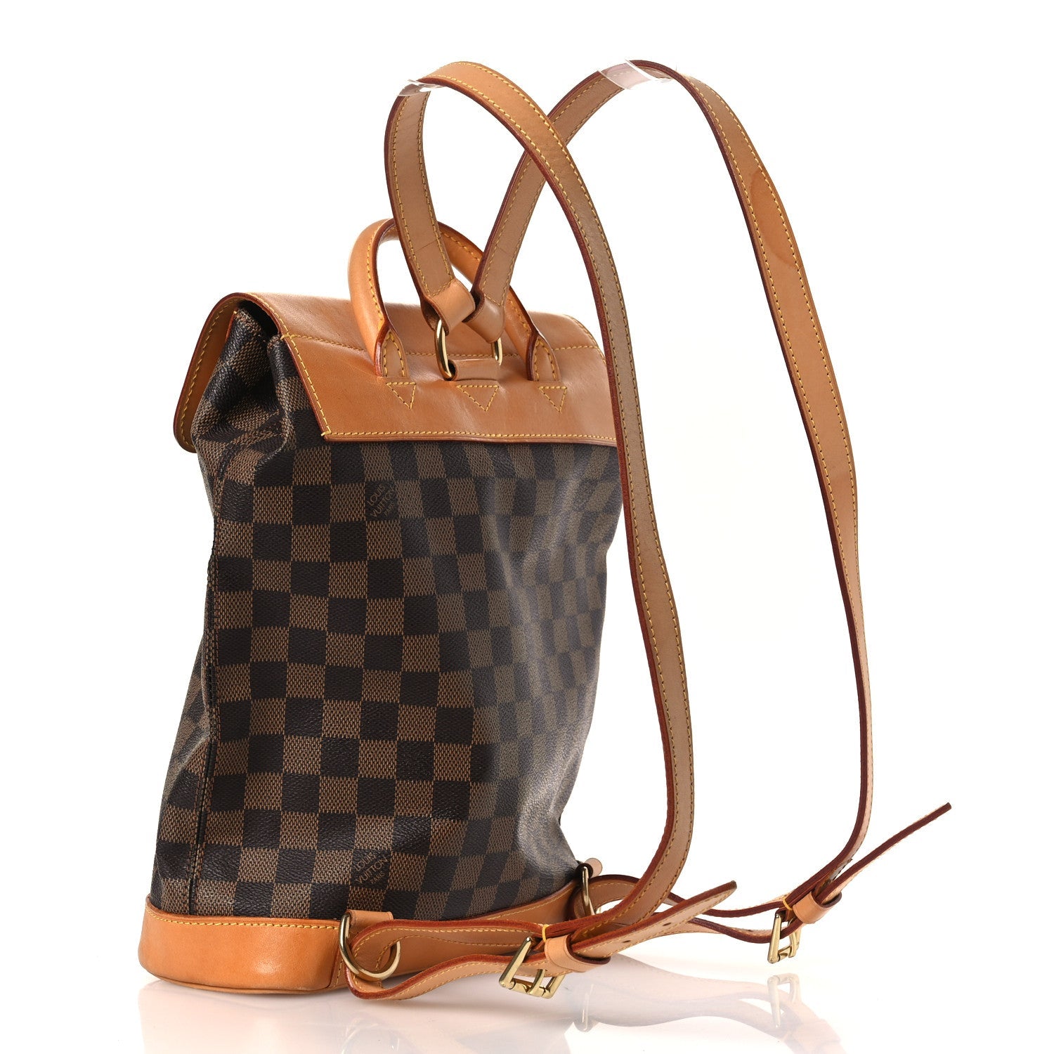 Damier Ebene Soho Centenaire Backpack