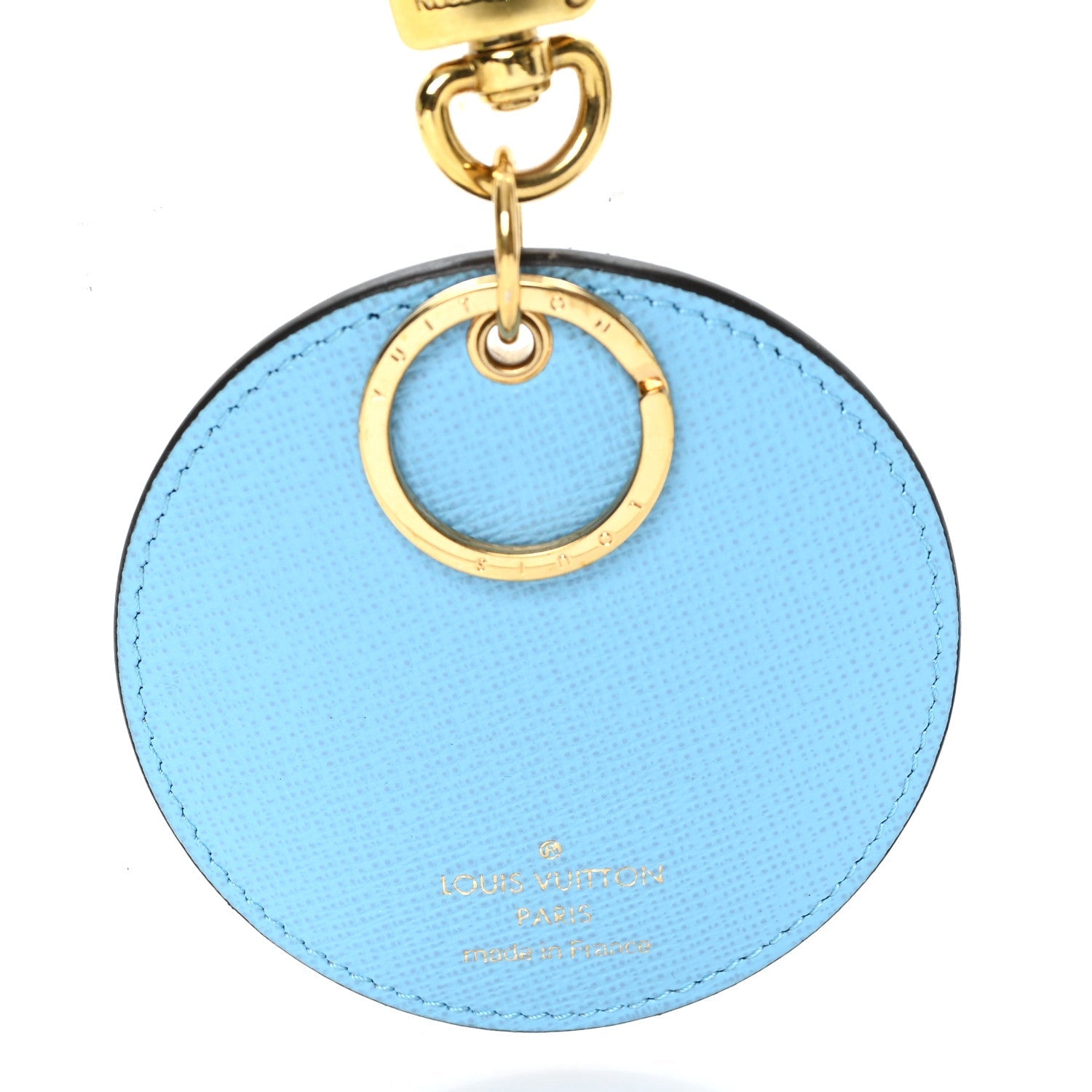 Damier Ebene Illustre Manchot Bag Charm Key Ring
