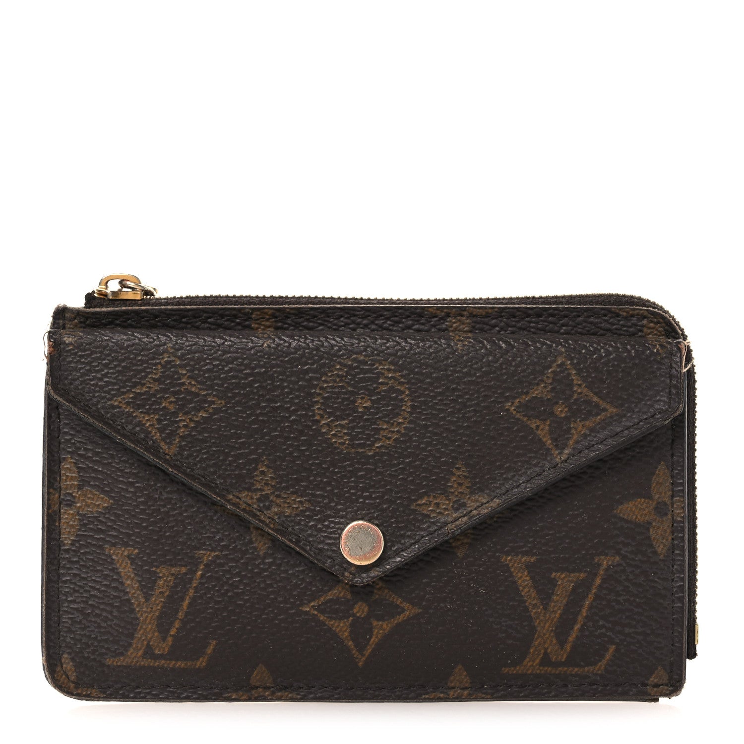 Monogram Recto Verso Card Holder Black